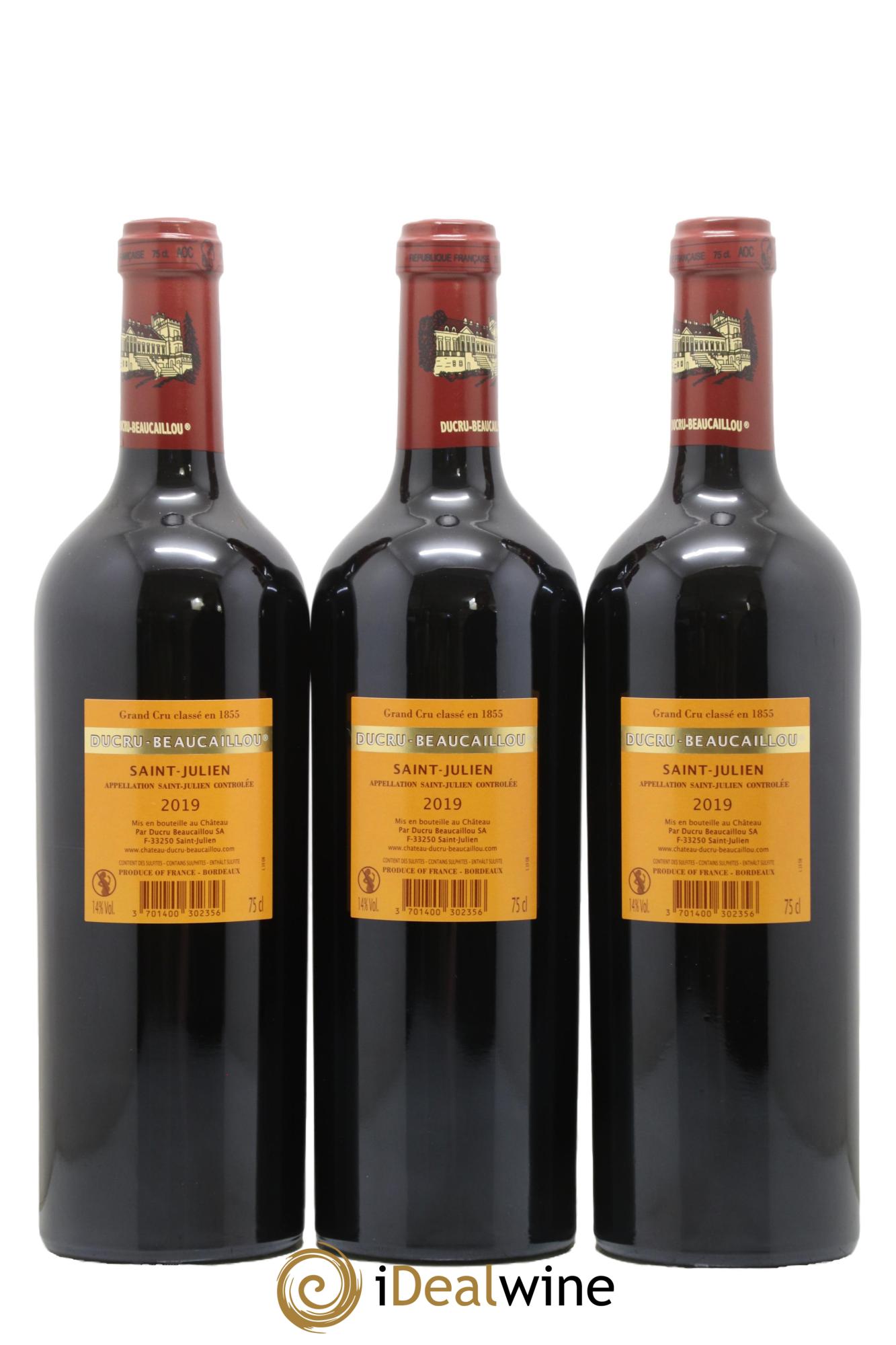 Château Ducru Beaucaillou 2ème Grand Cru Classé  2019 - Lotto di 6 bottiglie - 2