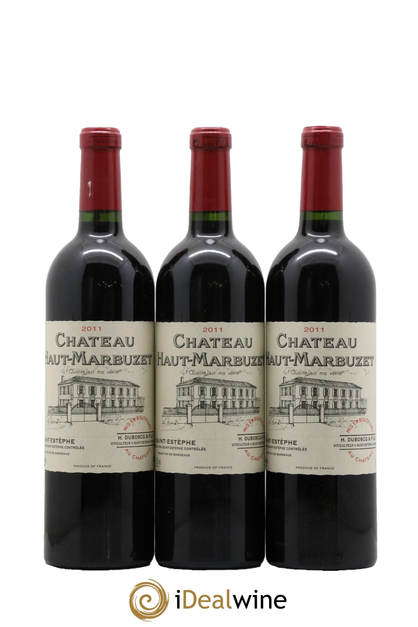 Château Haut Marbuzet  2011 - Lot de 6 bouteilles - 2