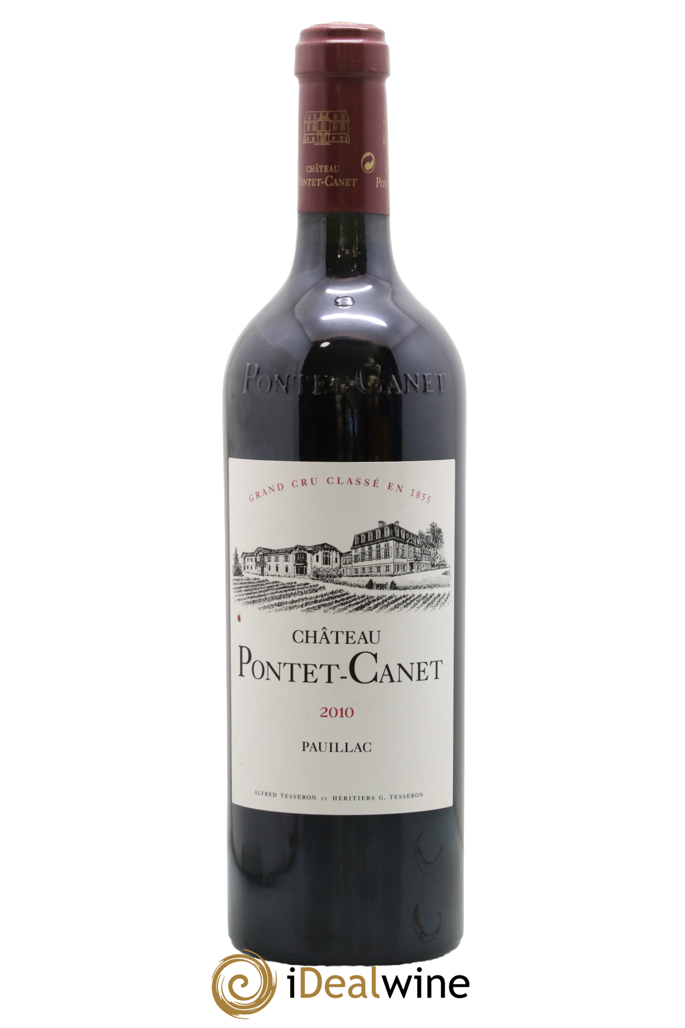 Château Pontet Canet 5ème Grand Cru Classé 2010 - Lot de 1 bouteille - 0