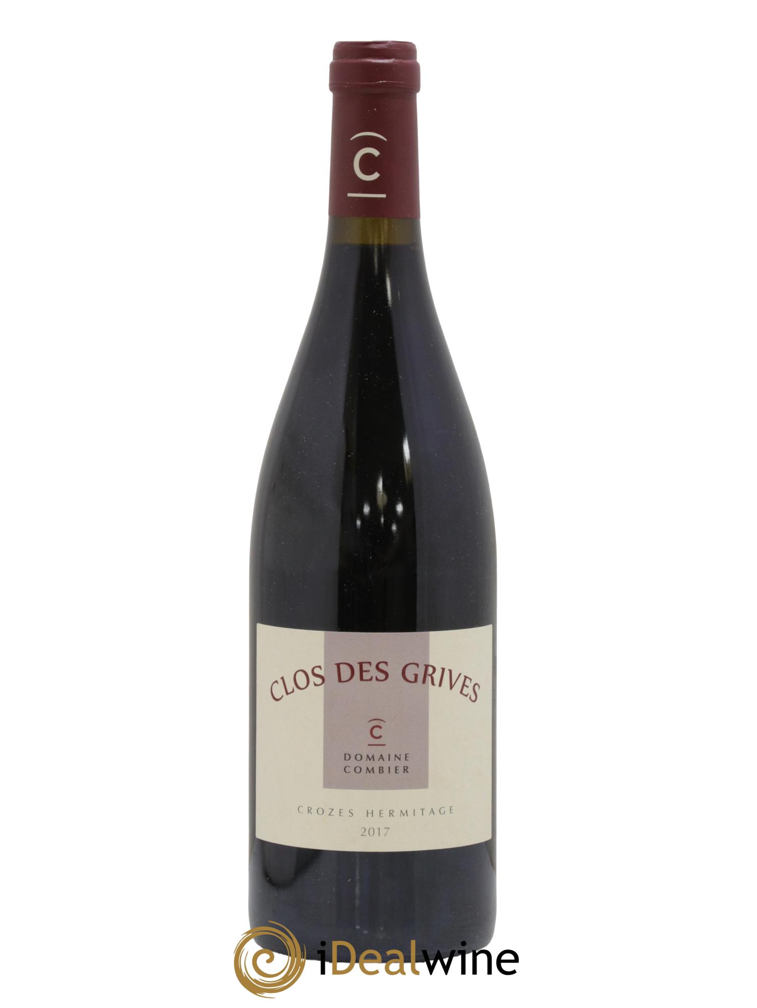 Crozes-Hermitage Clos des Grives Combier 2017 - Lot de 1 bouteille - 0