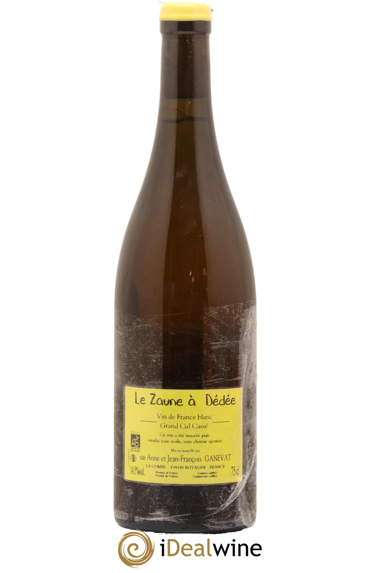 Vin de France Le Zaune à Dédée Jean-François Ganevat (Domaine) - Lot de 1 bouteille - 1
