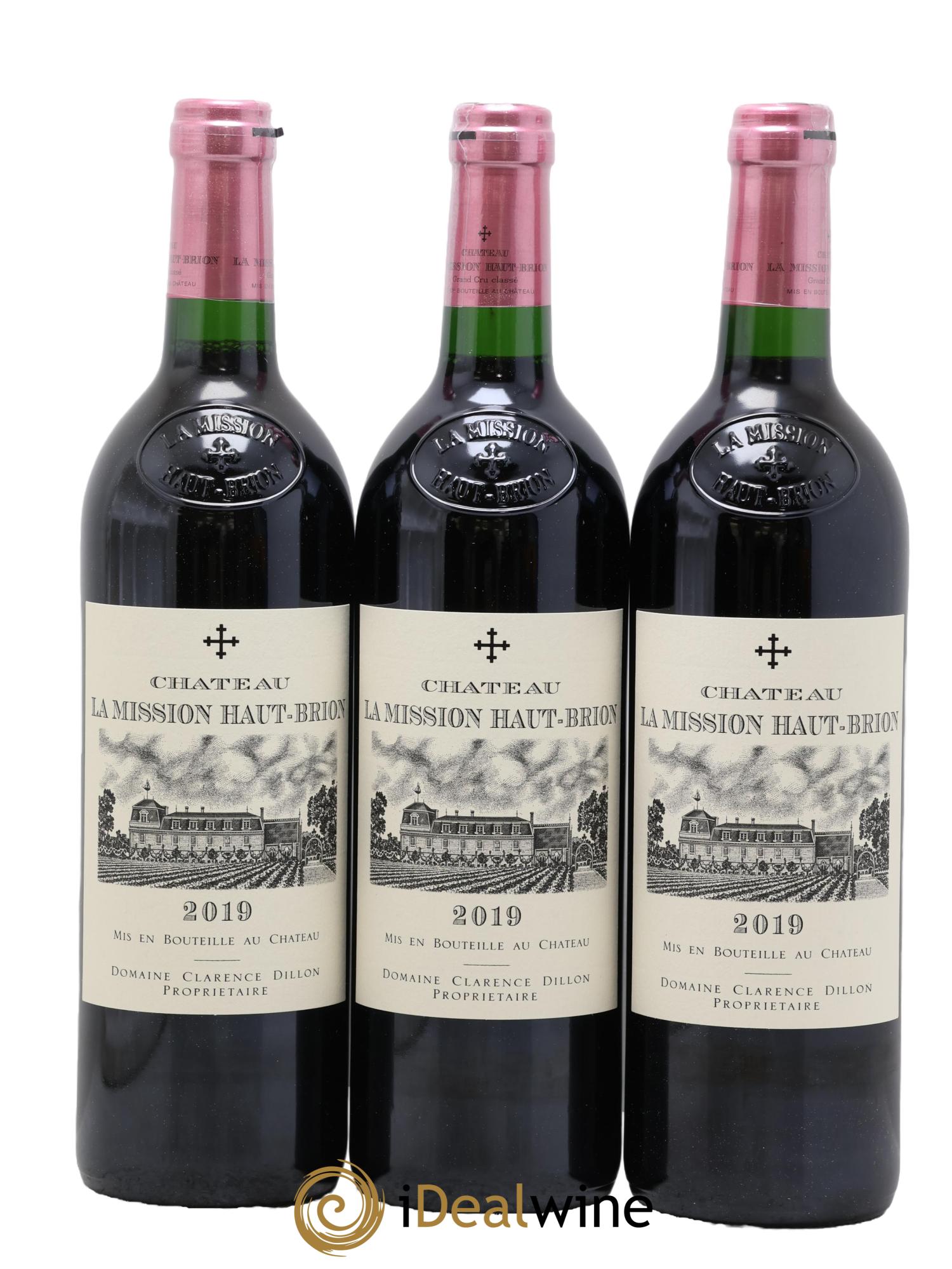 Château la Mission Haut-Brion Cru Classé de Graves 2019 - Lot de 6 bouteilles - 3