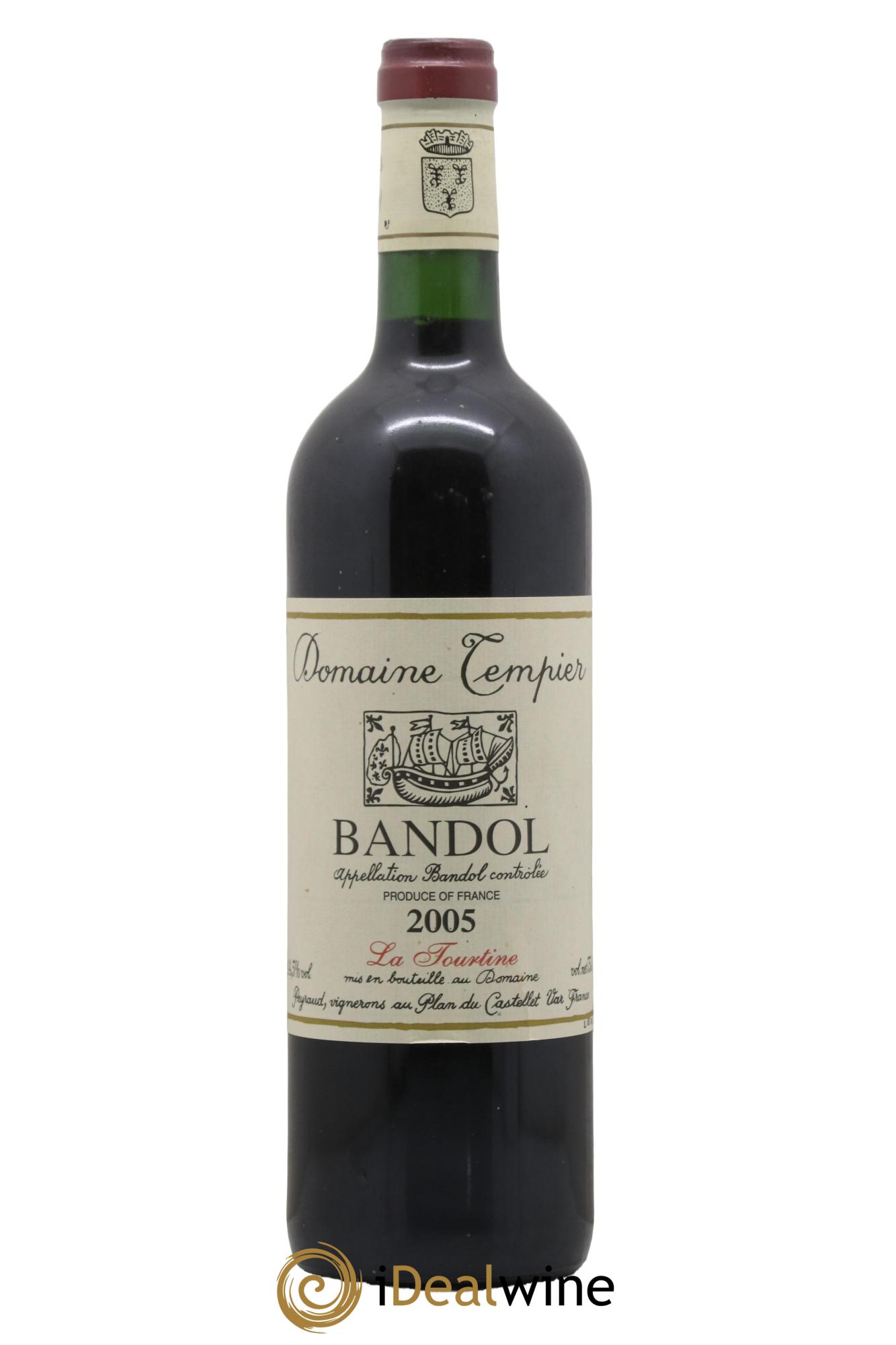 Bandol Domaine Tempier La Tourtine Famille Peyraud 2005 - Lot de 1 bouteille - 0