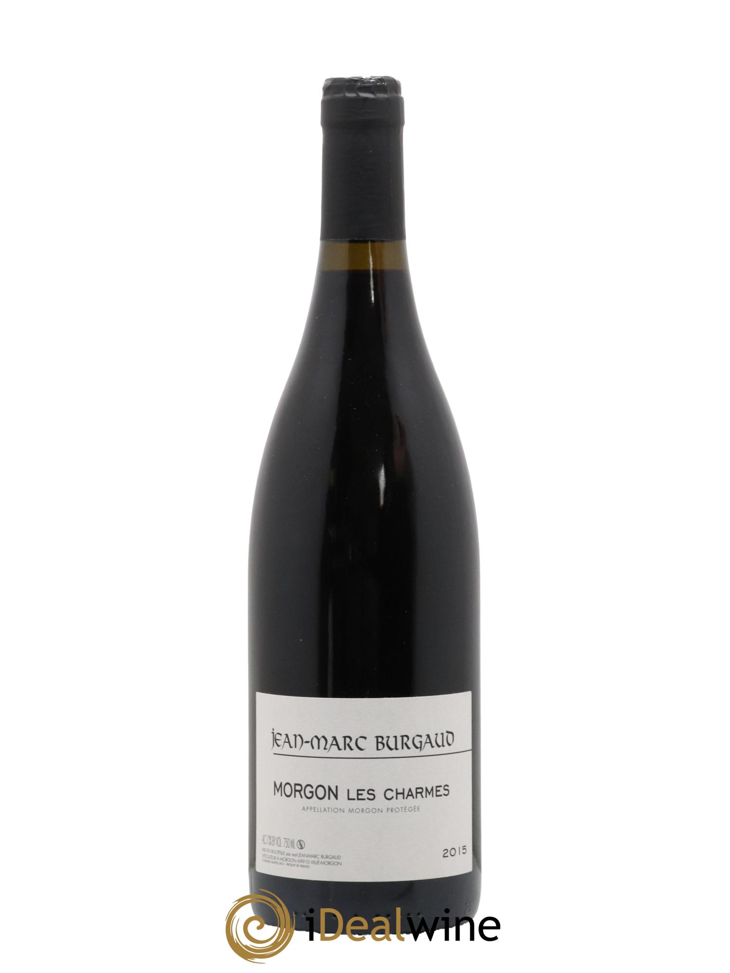 Morgon Les Charmes Jean-Marc Burgaud (Domaine) 2015 - Lot de 1 bouteille - 0
