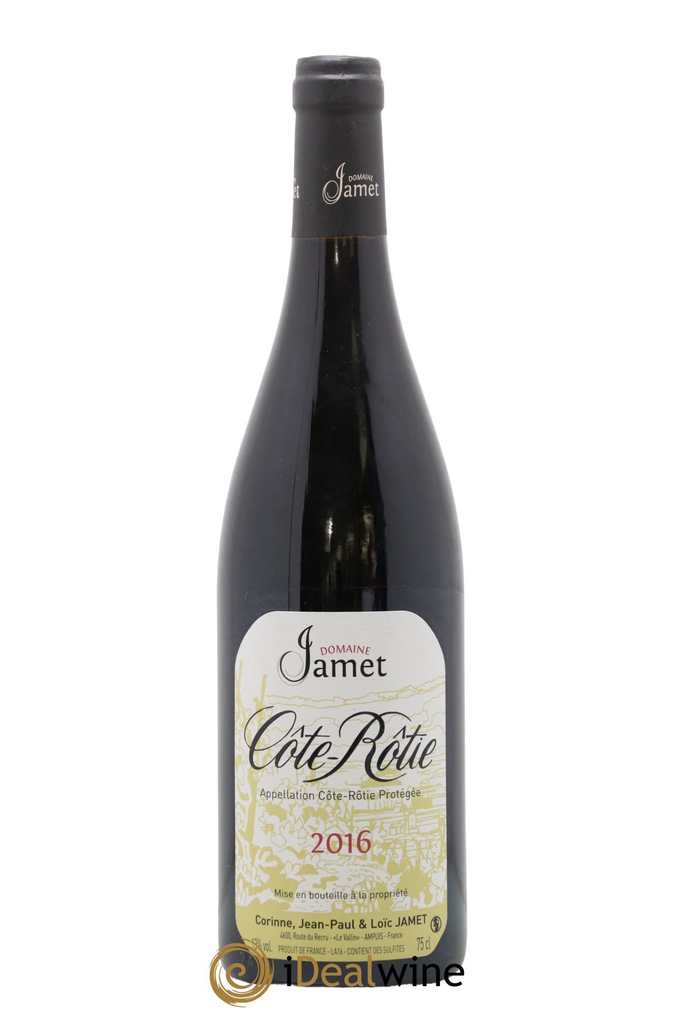 Côte-Rôtie Jamet (Domaine) 2016 - Lot of 1 bottle - 0