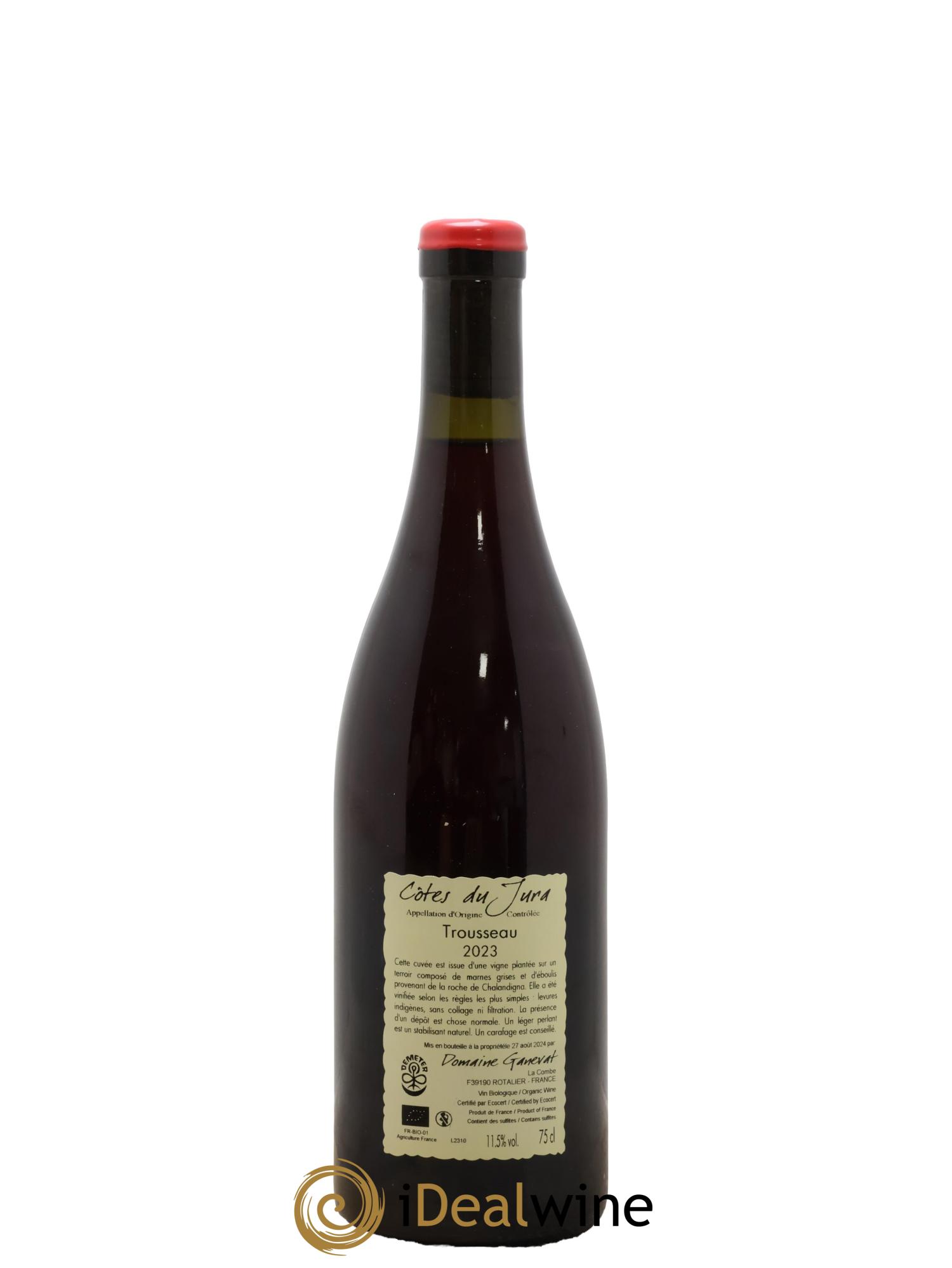 Côtes du Jura Plein Sud Jean-François Ganevat (Domaine) 2023 - Lot de 1 bouteille - 1