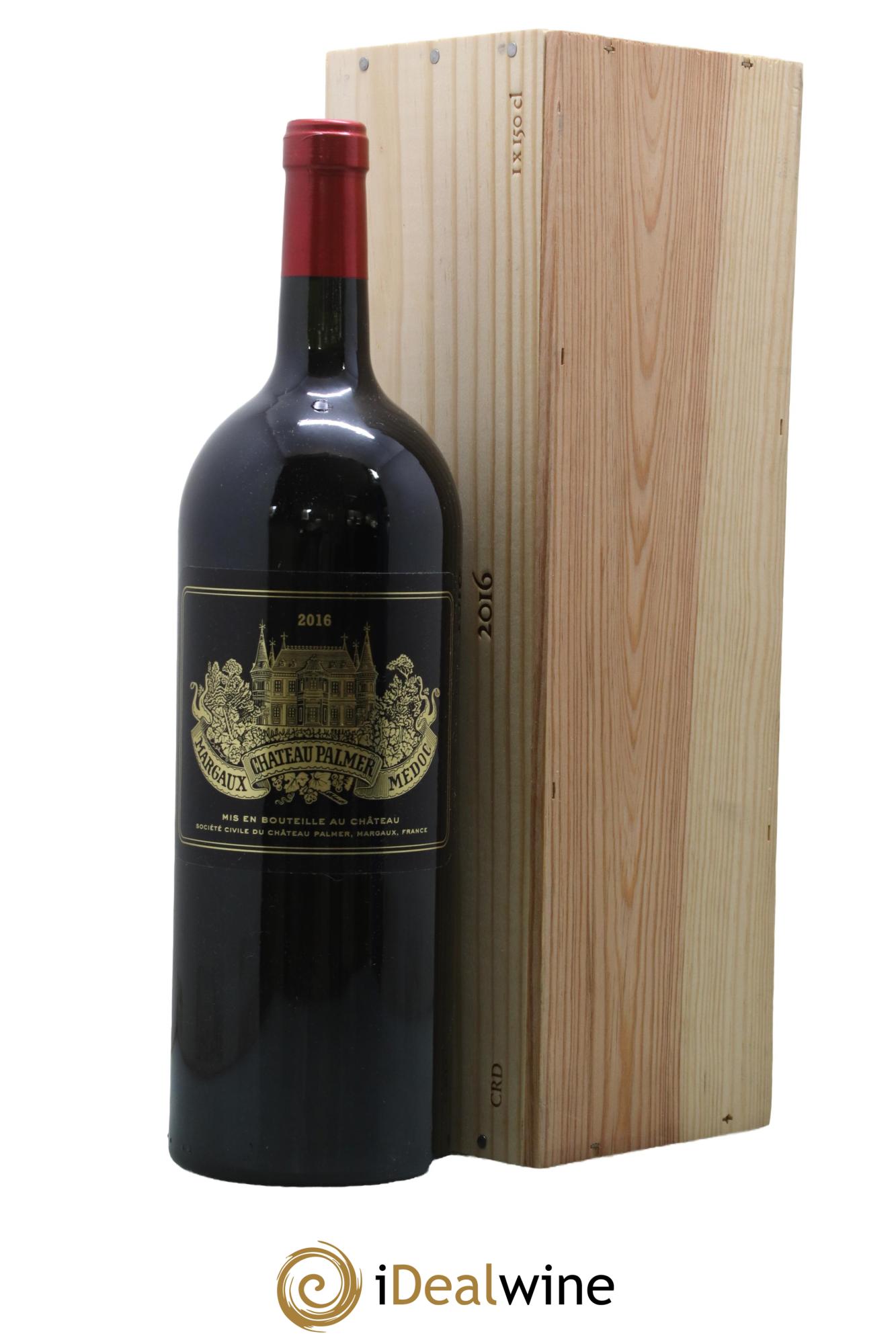 Château Palmer 3ème Grand Cru Classé 2016 - Lot of 1 magnum - 0