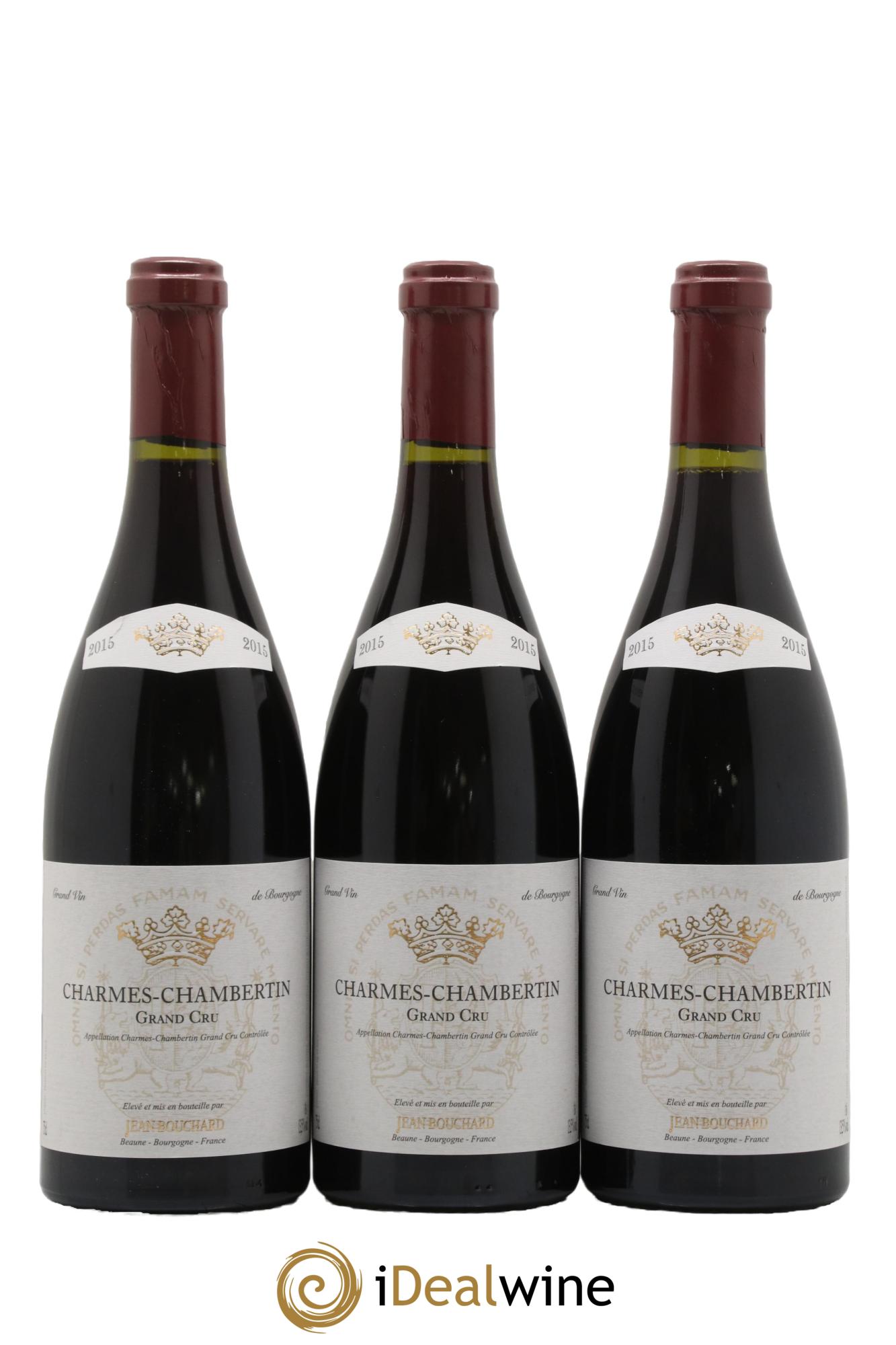 Charmes-Chambertin Grand Cru Jean Bouchard Jean Bouchard 2015 - Lot de 6 bouteilles - 3