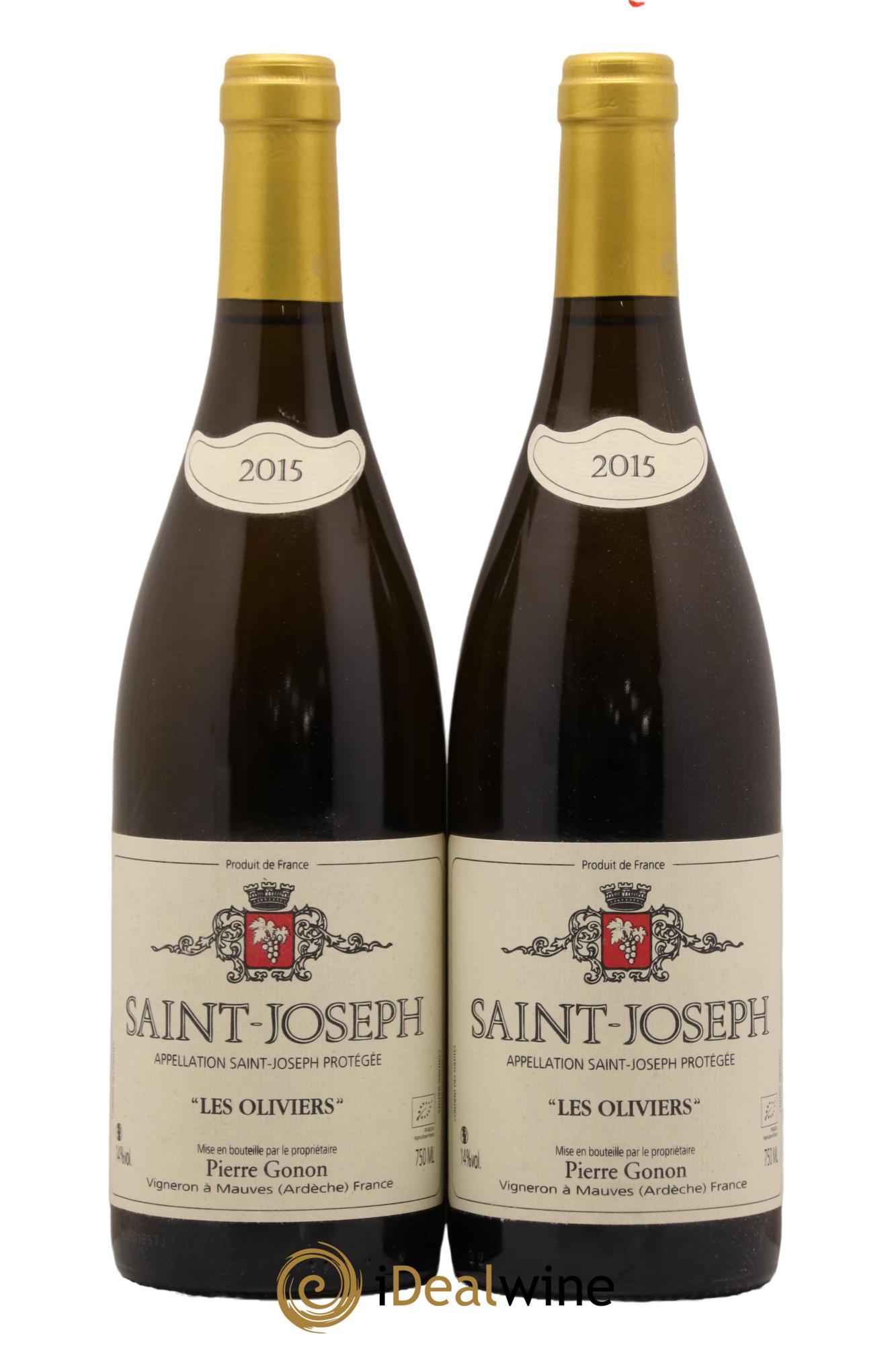 Saint-Joseph Les Oliviers Gonon (Domaine) 2015 - Lot de 2 bouteilles - 0