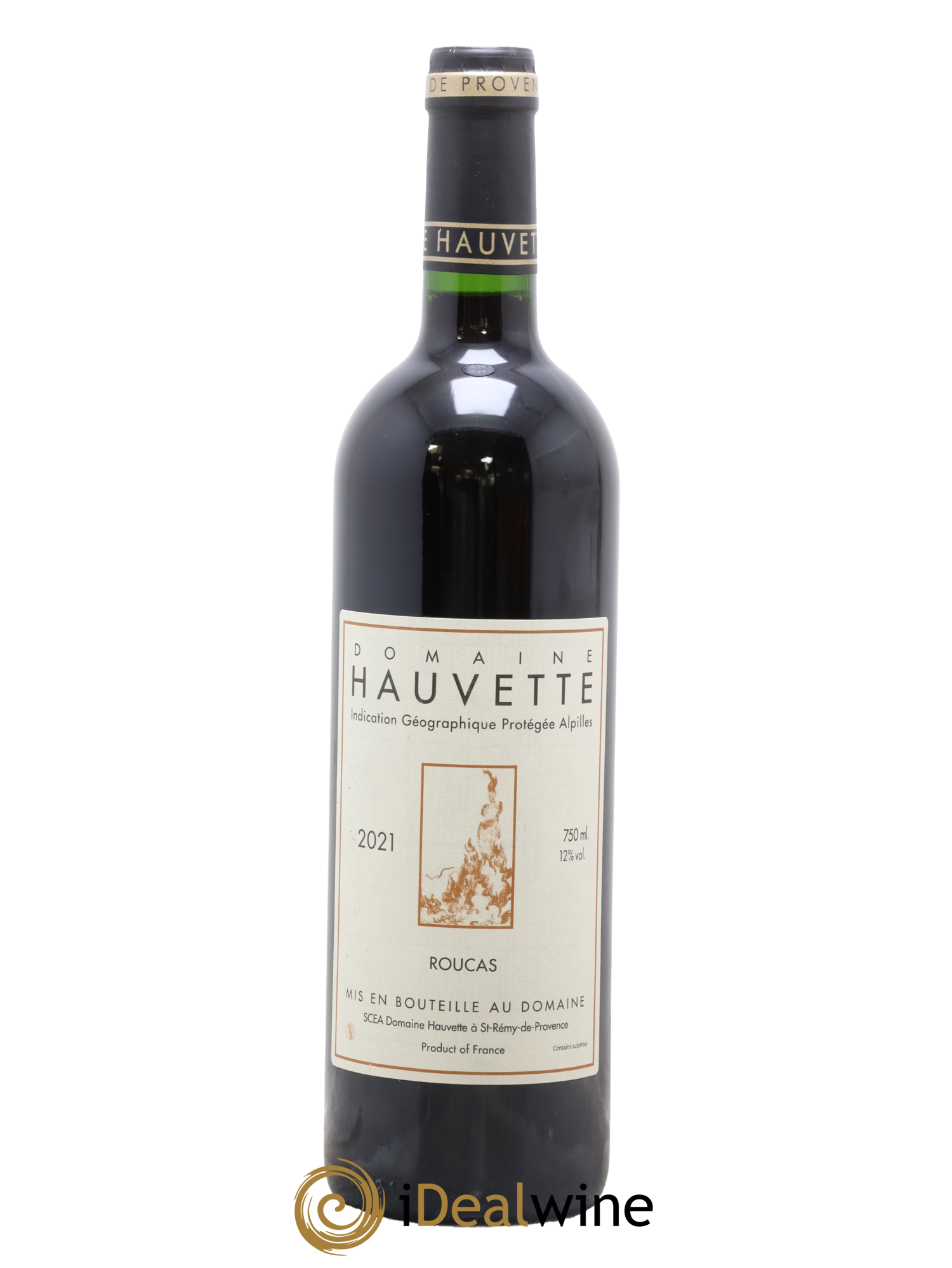 Alpilles (anciennement Baux de Provence) Le Roucas Hauvette (Domaine) 2021 - Lot de 1 bouteille - 0
