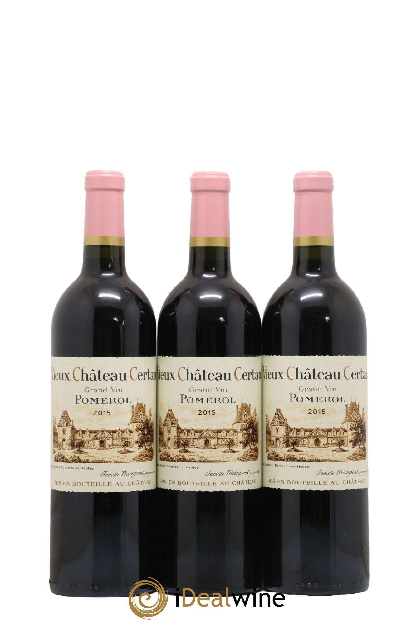 Vieux Château Certan 2015 - Posten von 6 Flaschen - 3