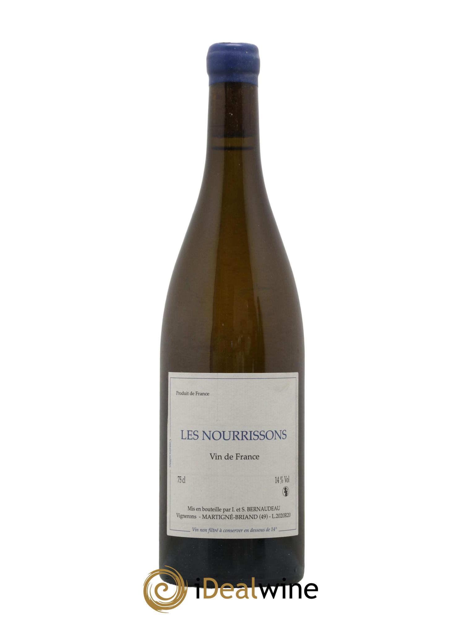 Vin de France Les Nourrissons Stéphane Bernaudeau 2020 - Lot de 1 bouteille - 0
