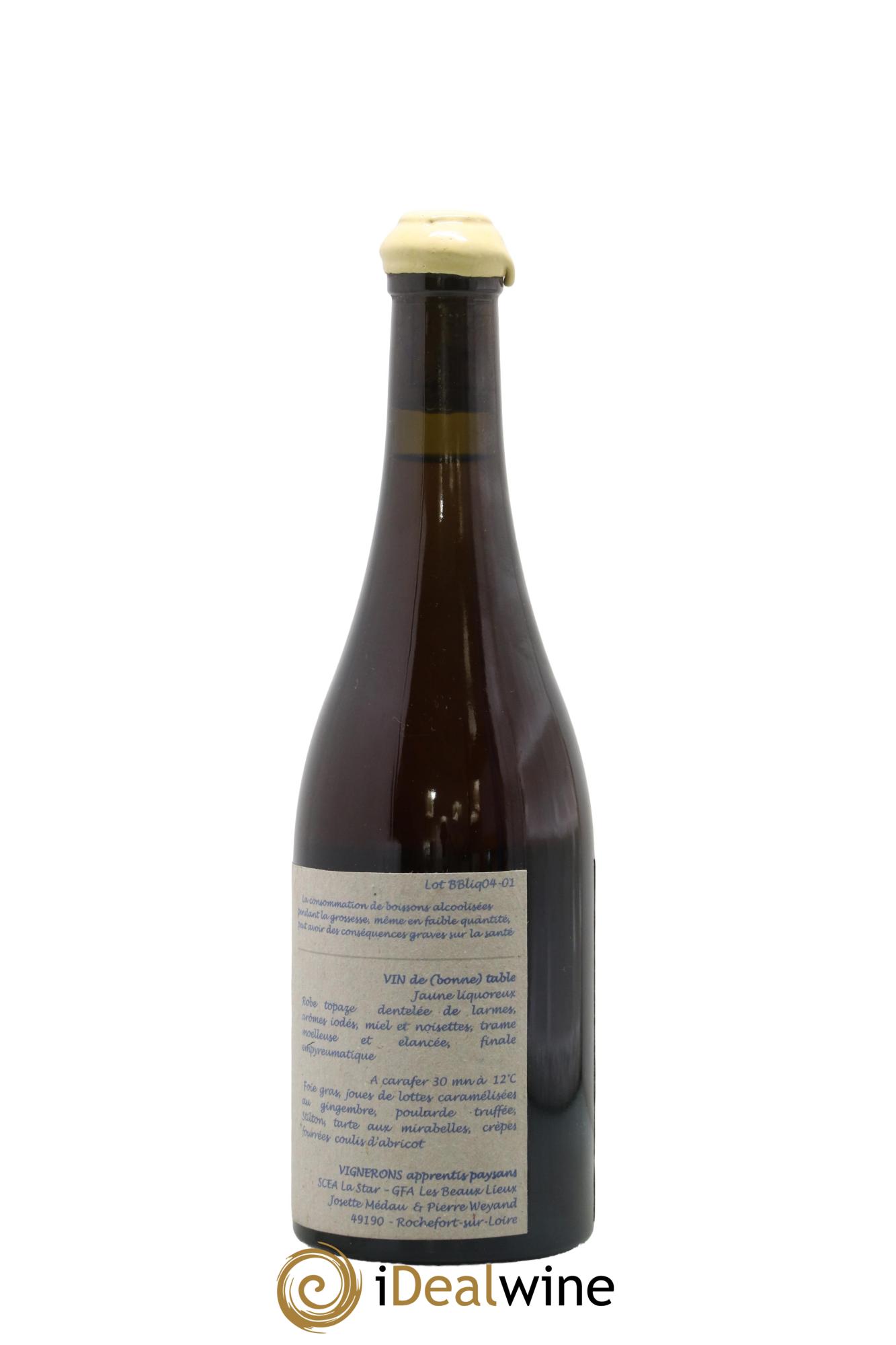 Vin de France Cuvée L'Ambre Josette Medau & Pierre Weyand 2004 - Lot de 1 format 50cl - 1