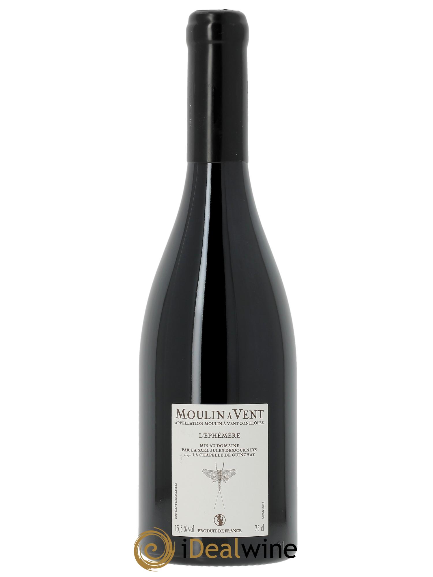 Moulin à Vent Ephémère Jules Desjourneys 2022 - Lotto di 1 bottiglia - 1