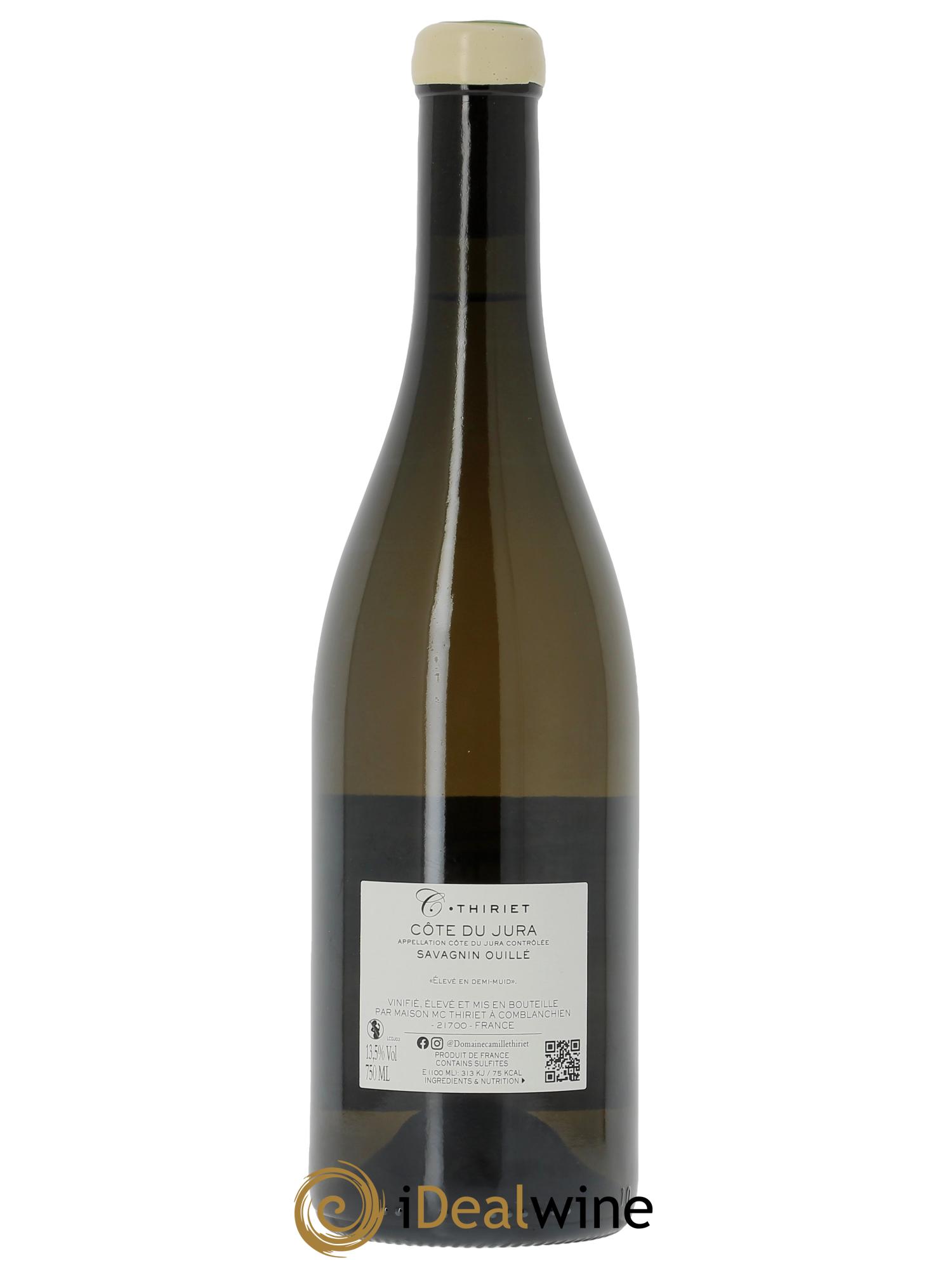 Côtes du Jura Savagnin Camille Thiriet (Domaine)  2024 - Lot de 1 bouteille - 1