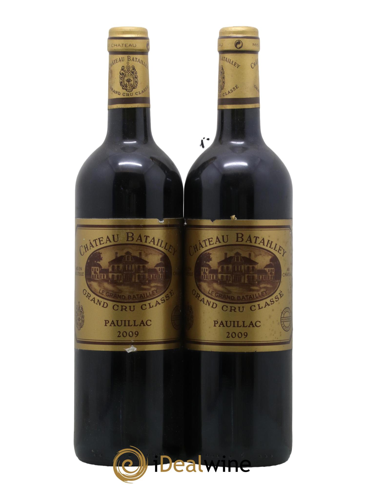 Château Batailley 5ème Grand Cru Classé 2009 - Lot de 2 bouteilles - 0