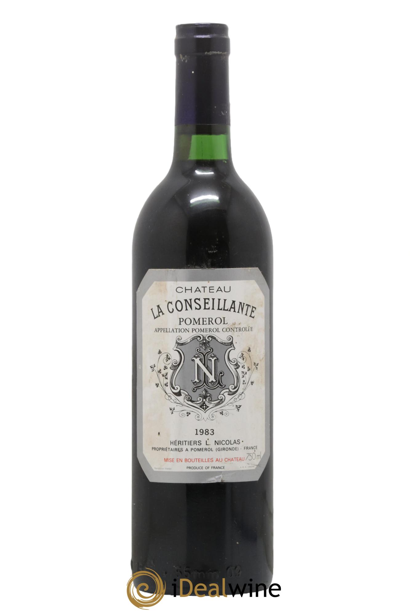 Château la Conseillante 1983 - Lot de 1 bouteille - 0