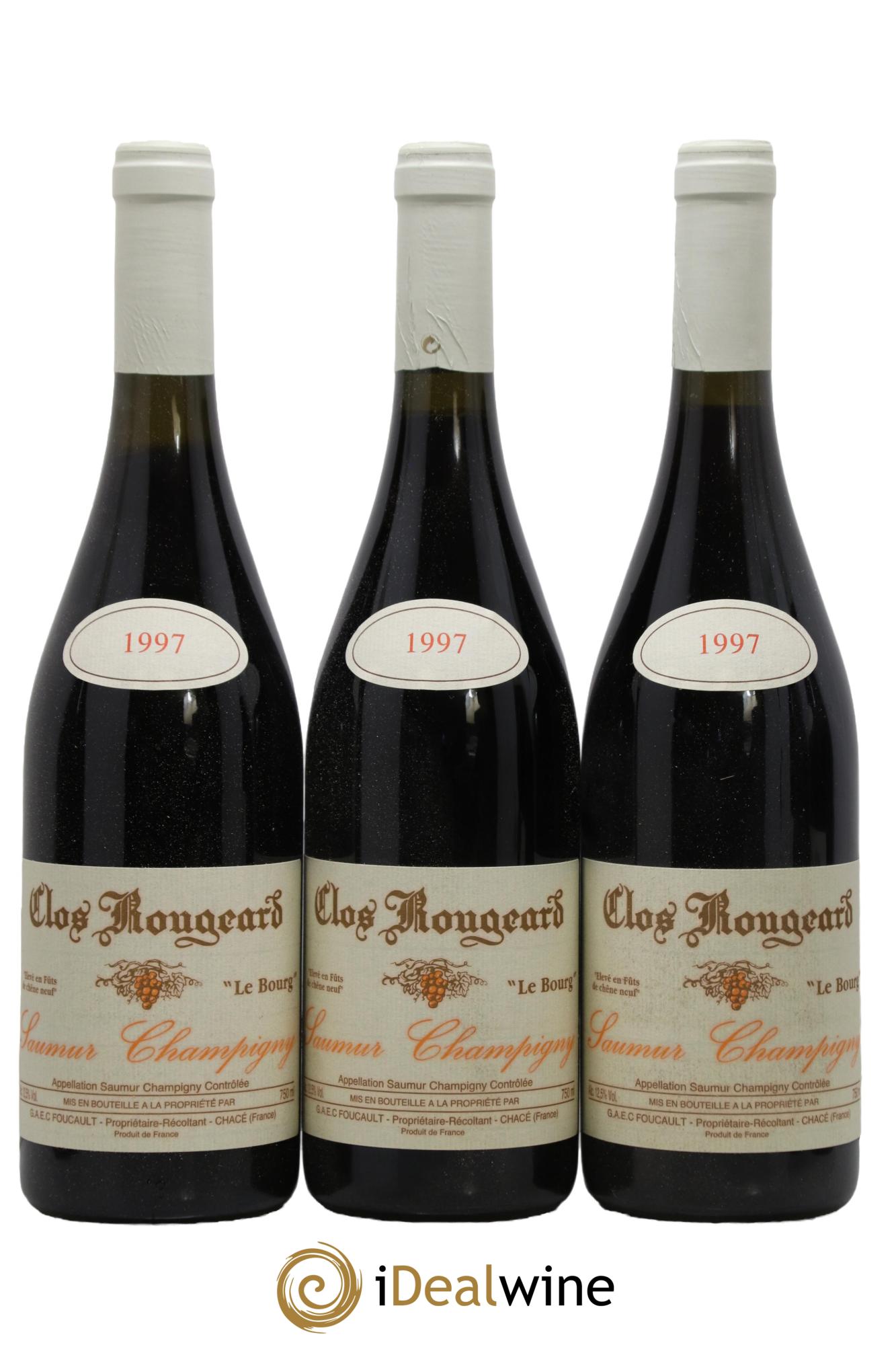 Saumur-Champigny Le Bourg Clos Rougeard 1997 - Lot de 12 bouteilles - 3