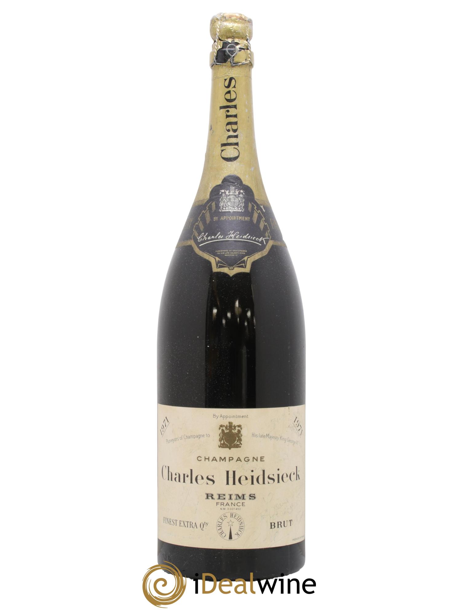 Brut Charles Heidsieck 1971 - Lot of 1 double magnum - 0