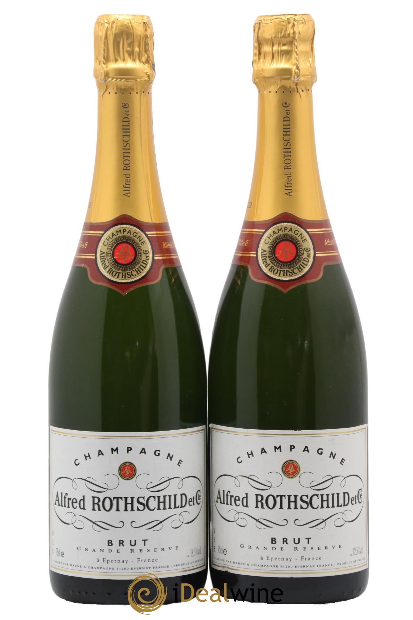 Réserve Brut Alfred Rothschild - Lot de 2 bouteilles - 0