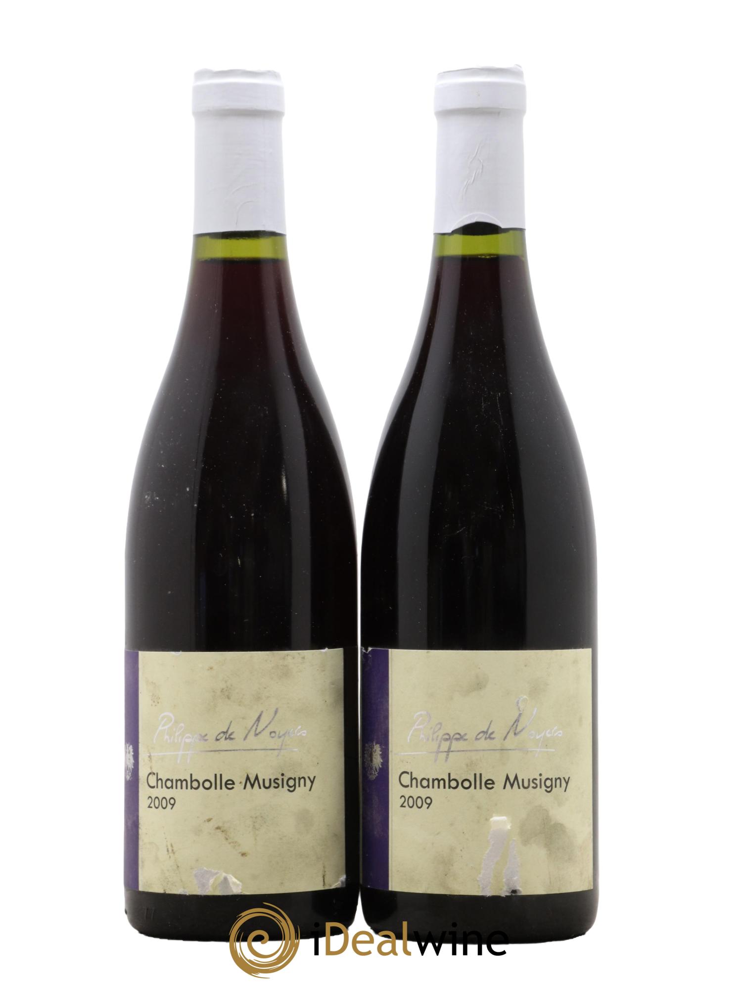 Chambolle-Musigny Domaine Philippe De Noyers 2009 - Lot de 2 bouteilles - 0