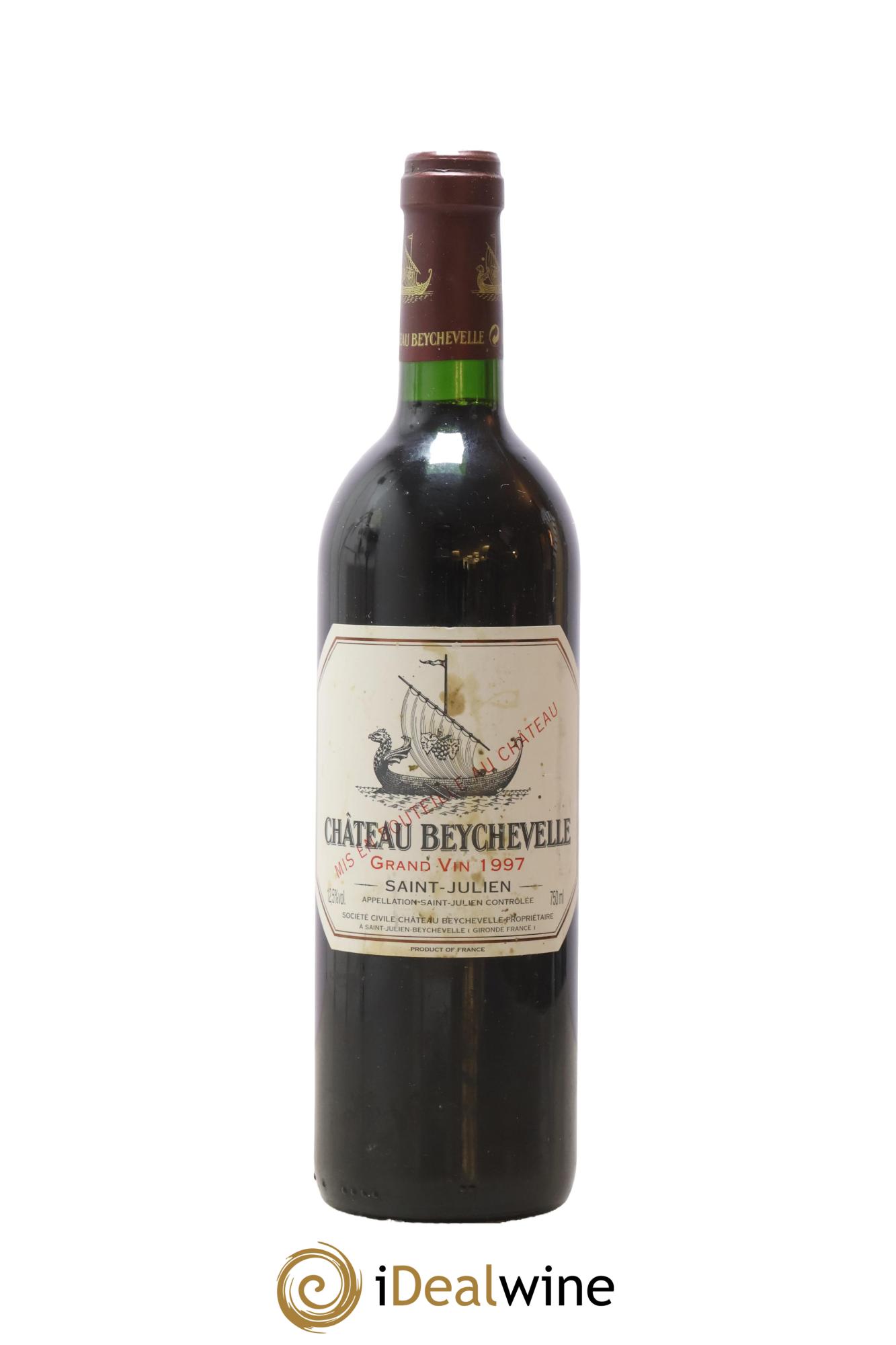 Château Beychevelle 4ème Grand Cru Classé 1997 - Lotto di 1 bottiglia - 0