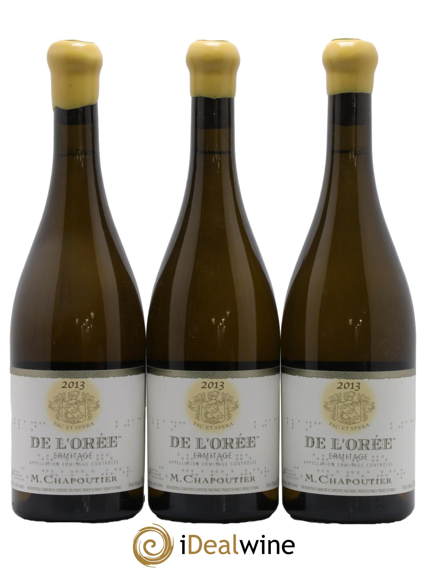 Hermitage Ermitage de l'Orée Chapoutier 2013 - Lot de 6 bouteilles - 3