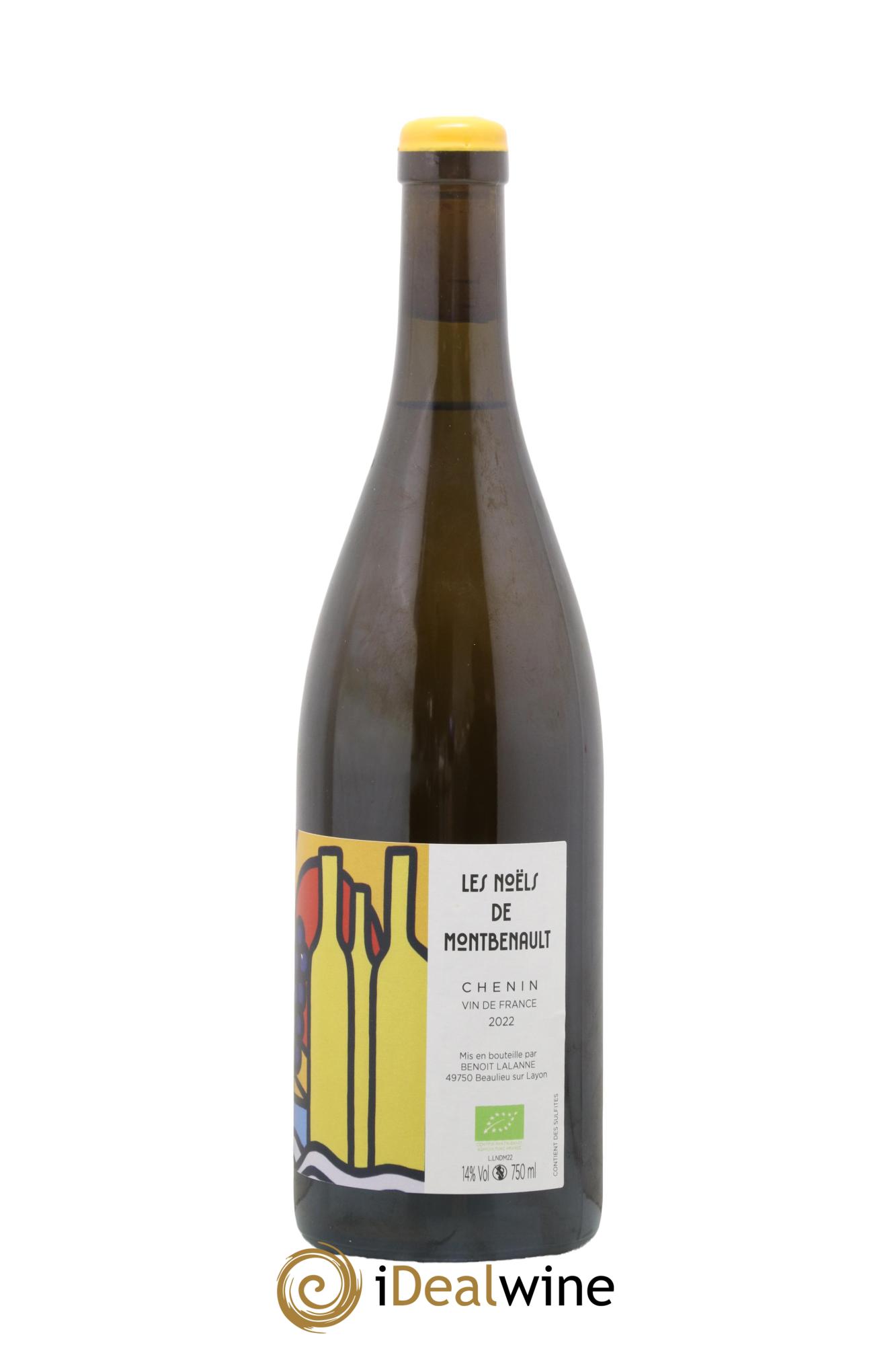 Vin de France Les Noëls de Montbenault Domaine Benoît Lalanne 2022 - Lot de 1 bouteille - 1