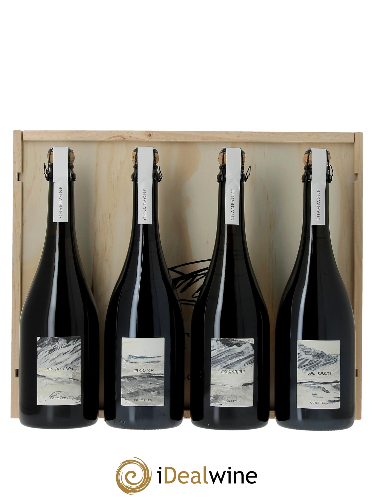 Coffret Contrées Olivier Horiot, Elise Dechannes et Mary Lamoureux (OWC if 4 bts) 2011 - Lot of 4 bottles - 1