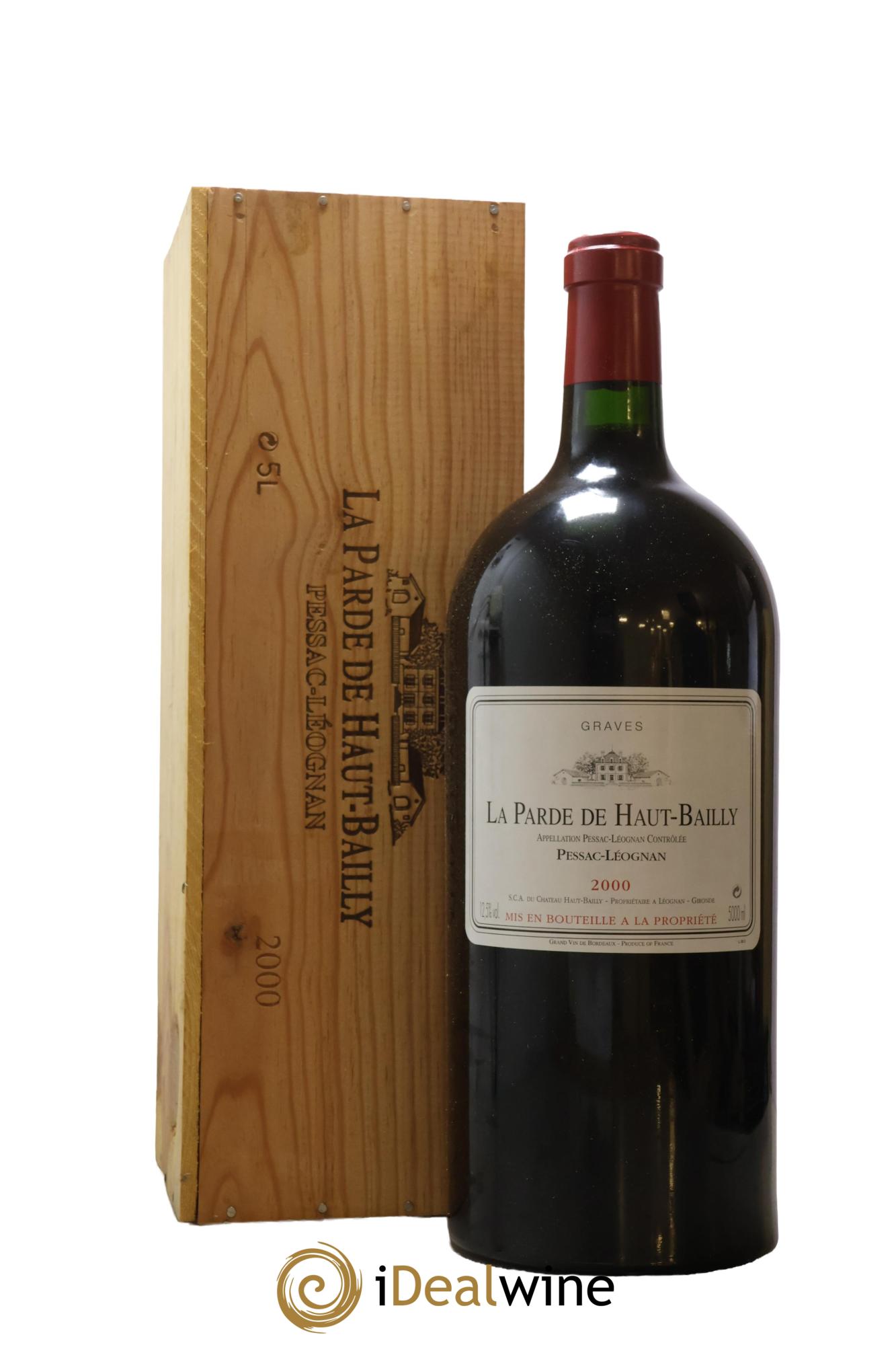 Haut Bailly II (Anciennement La Parde de Haut-Bailly) Second Vin 2000 - Lot de 1 jeroboam - 1