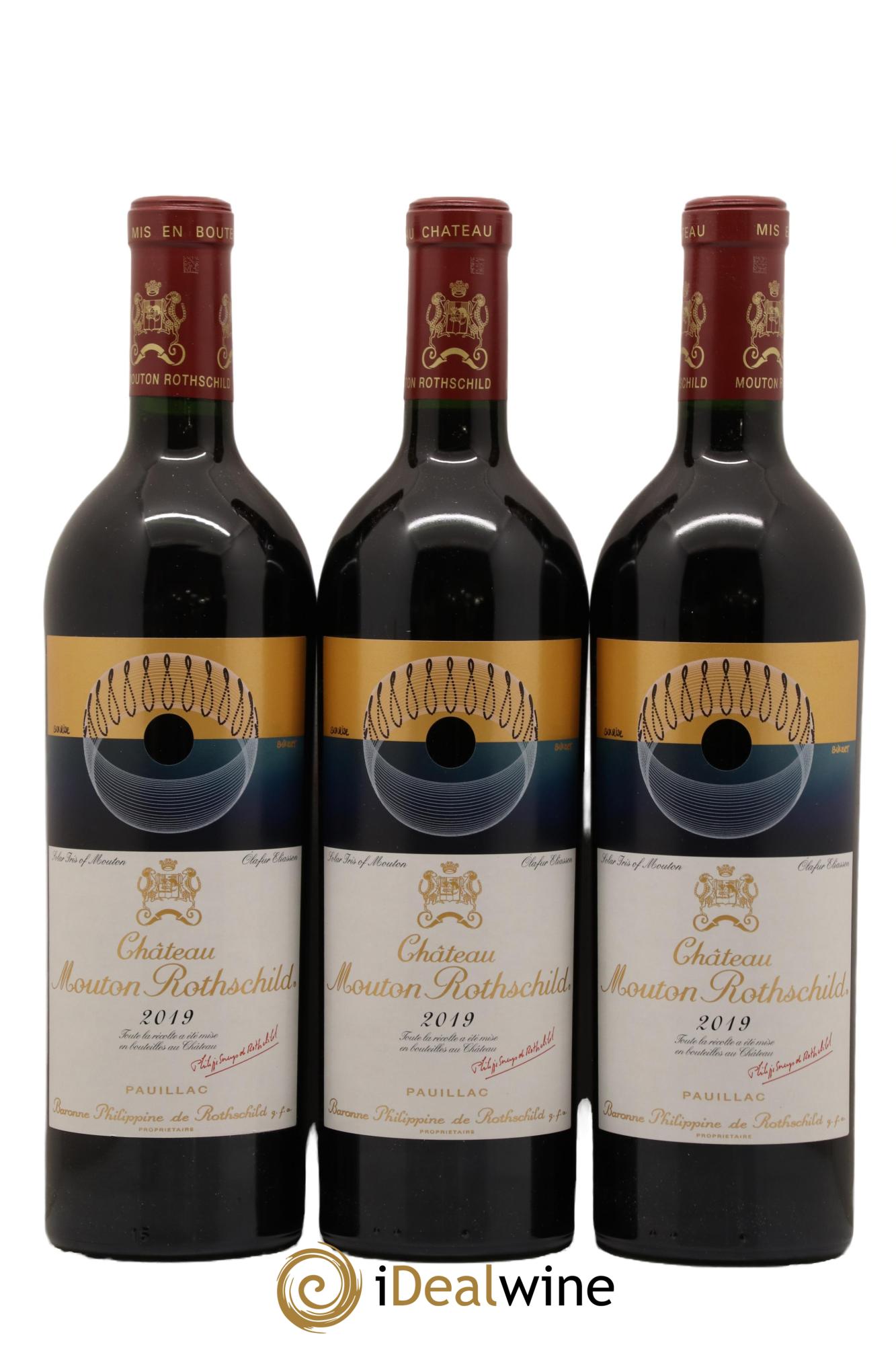 Château Mouton Rothschild 1er Grand Cru Classé 2019 - Lot de 6 bouteilles - 3