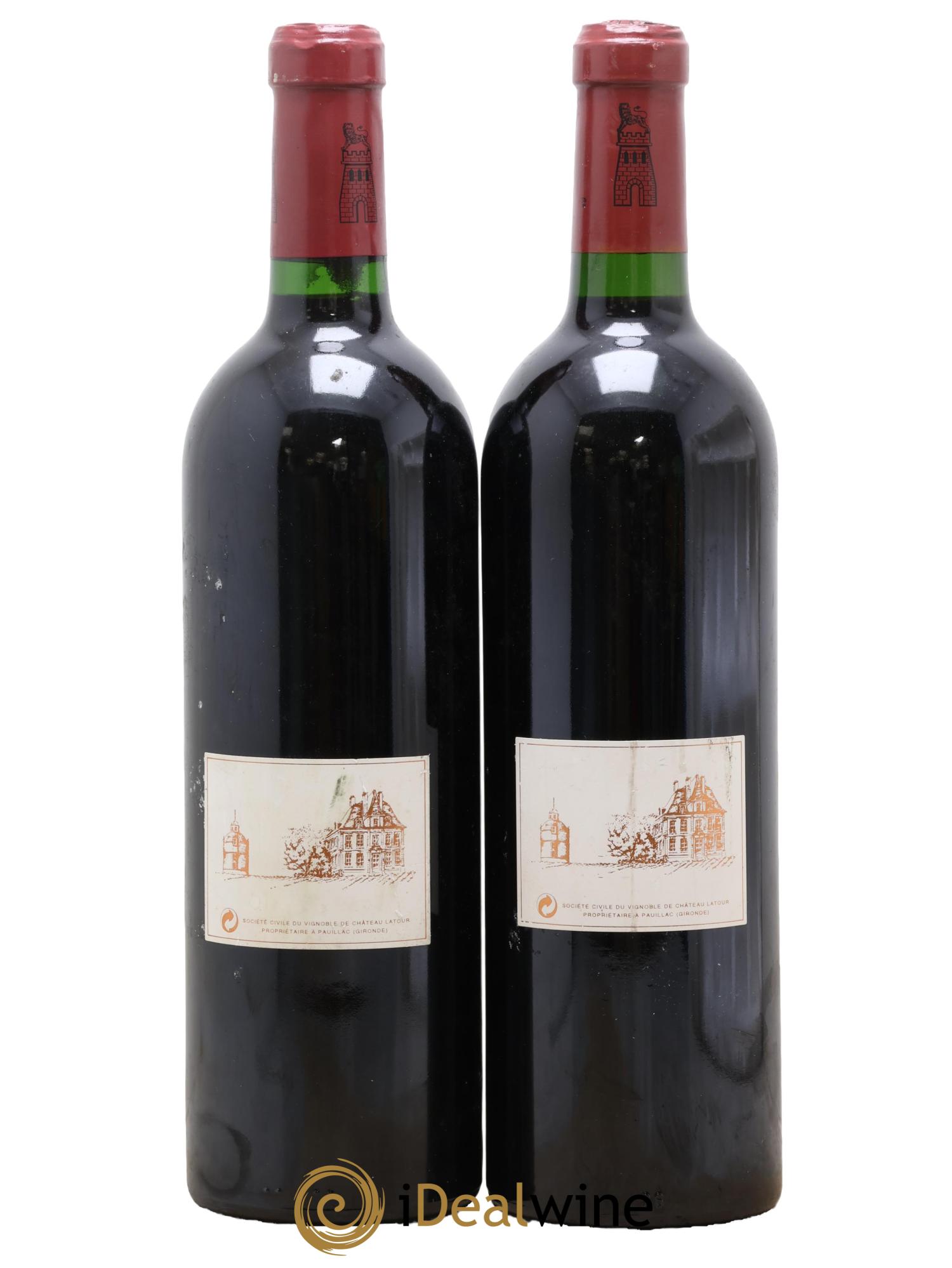 Château Latour 1er Grand Cru Classé 1998 - Posten von 2 Flaschen - 1