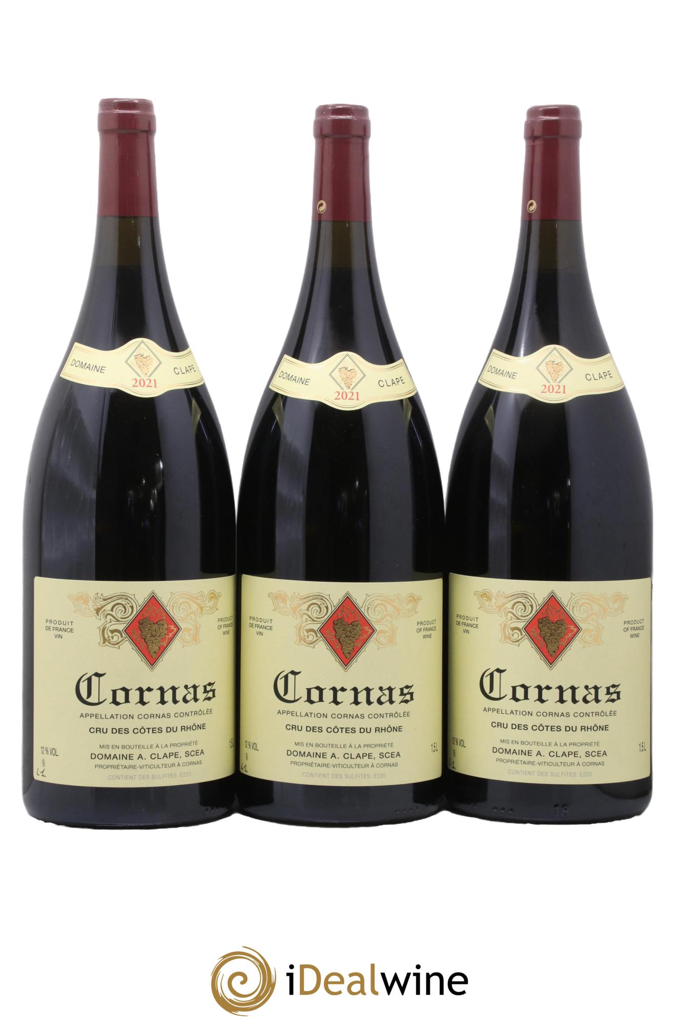 Cornas Auguste Clape 2021 - Lot de 3 magnums - 0