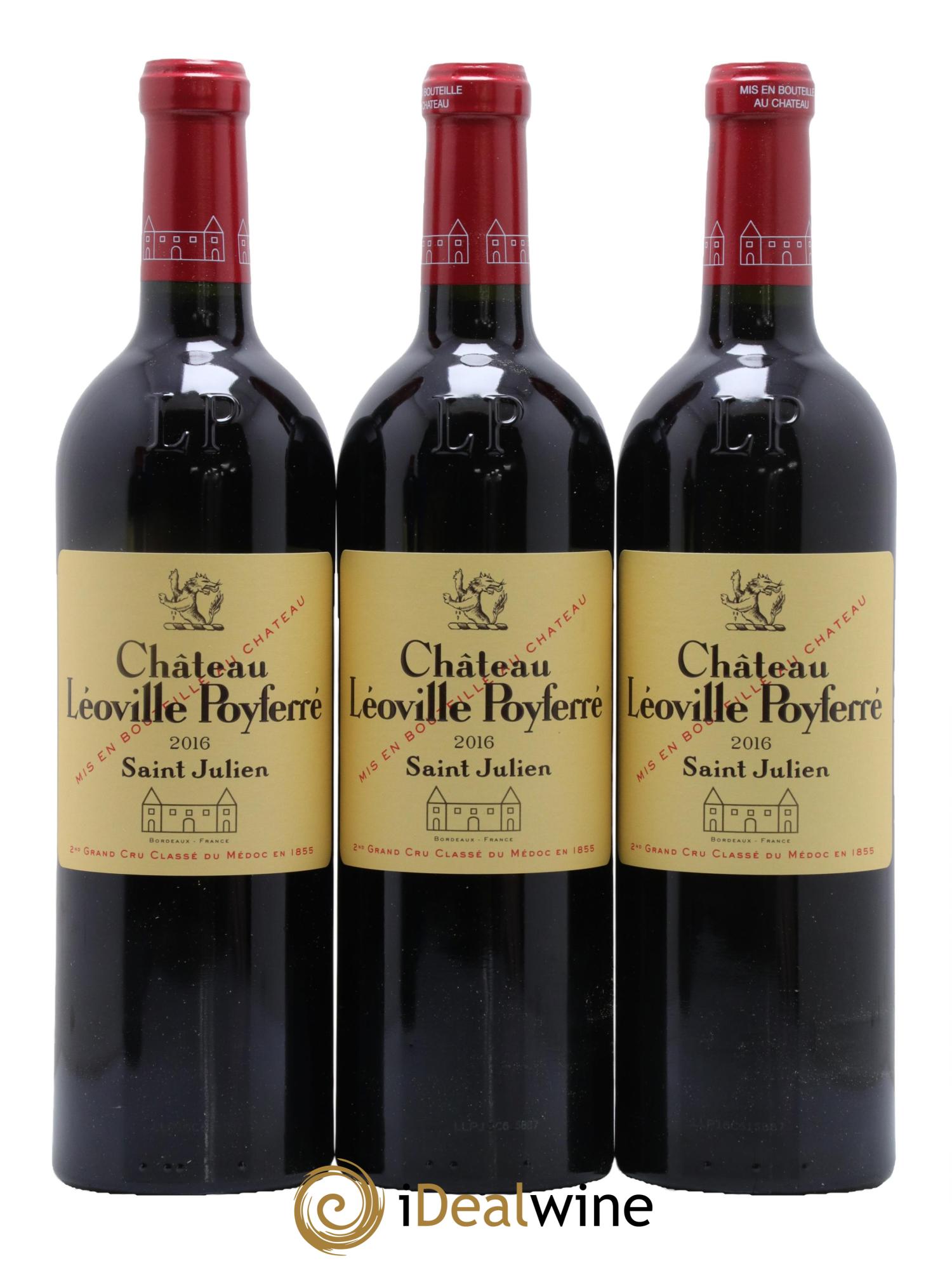 Château Léoville Poyferré 2ème Grand Cru Classé 2016 - Posten von 12 Flaschen - 4