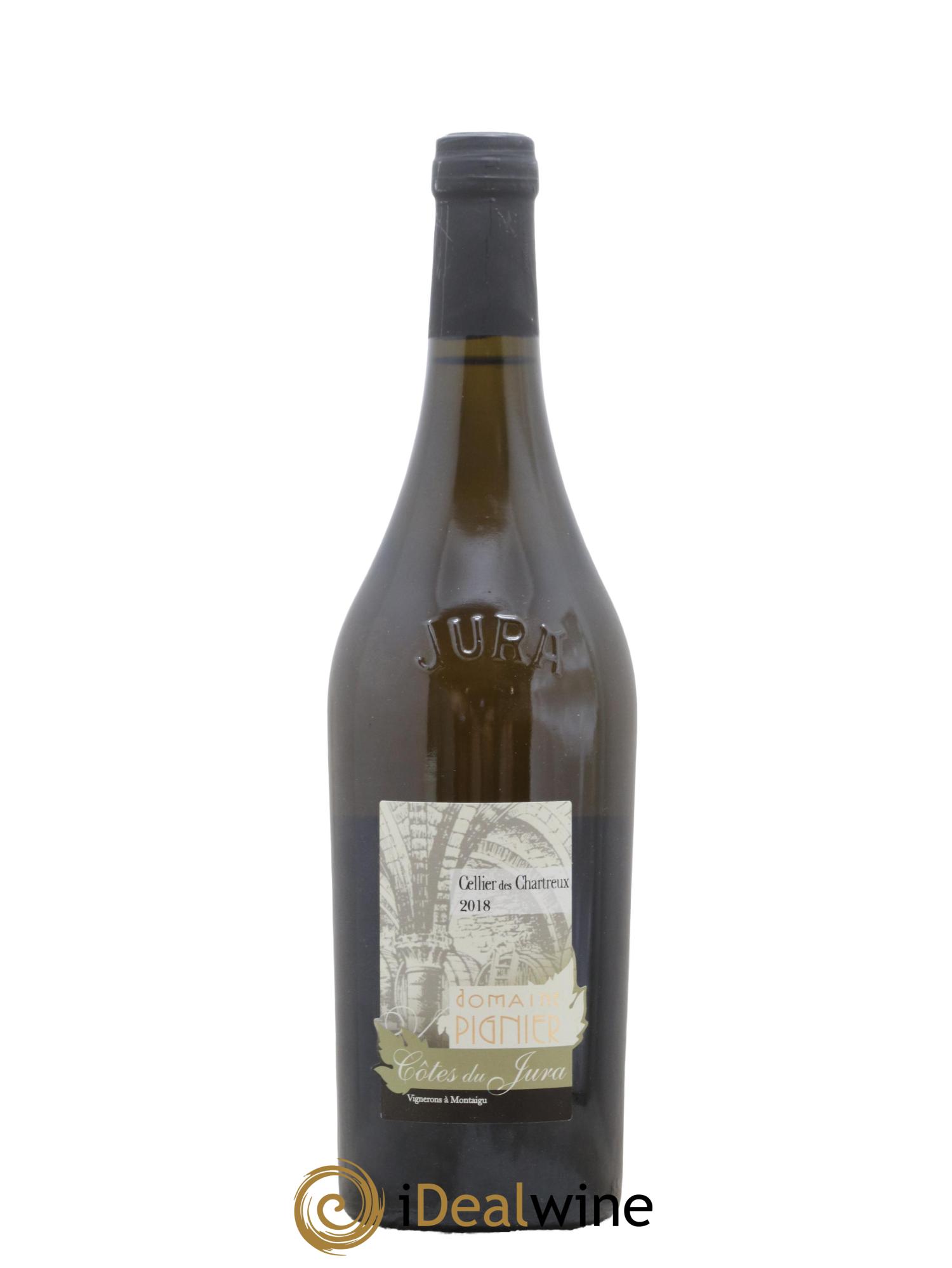 Côtes du Jura Cellier des Chartreux Domaine Pignier 2018 - Posten von 1 Flasche - 0