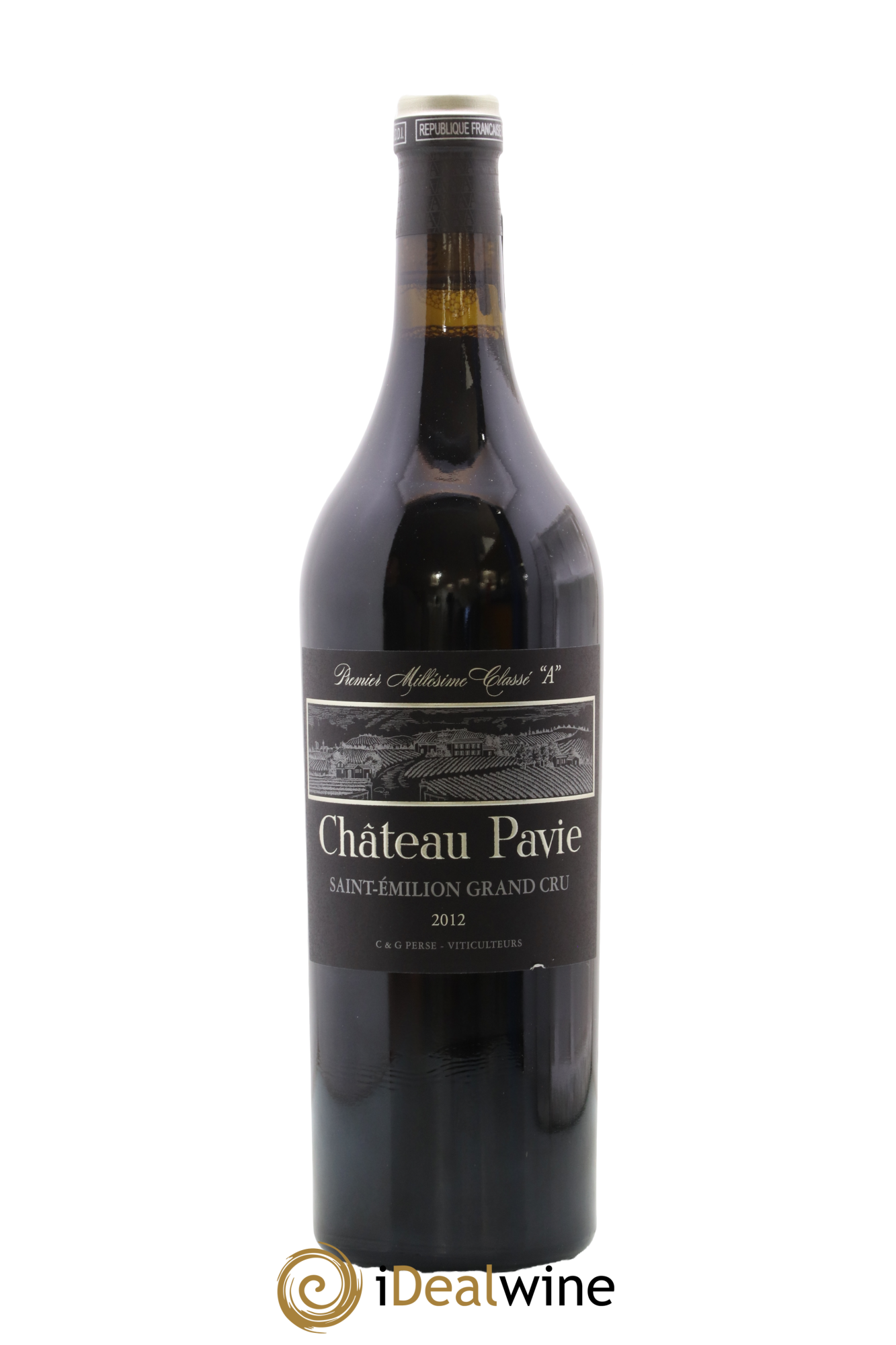 Château Pavie 1er Grand Cru Classé A  2012 - Lot of 1 bottle - 1