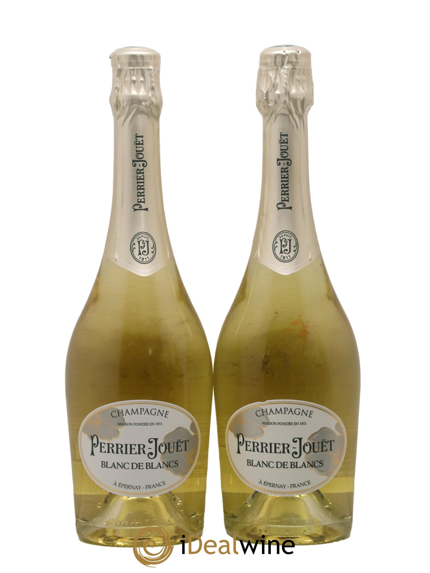Champagne Blanc de Blancs Maison Perrier-Jouët - Lot de 2 bouteilles - 0