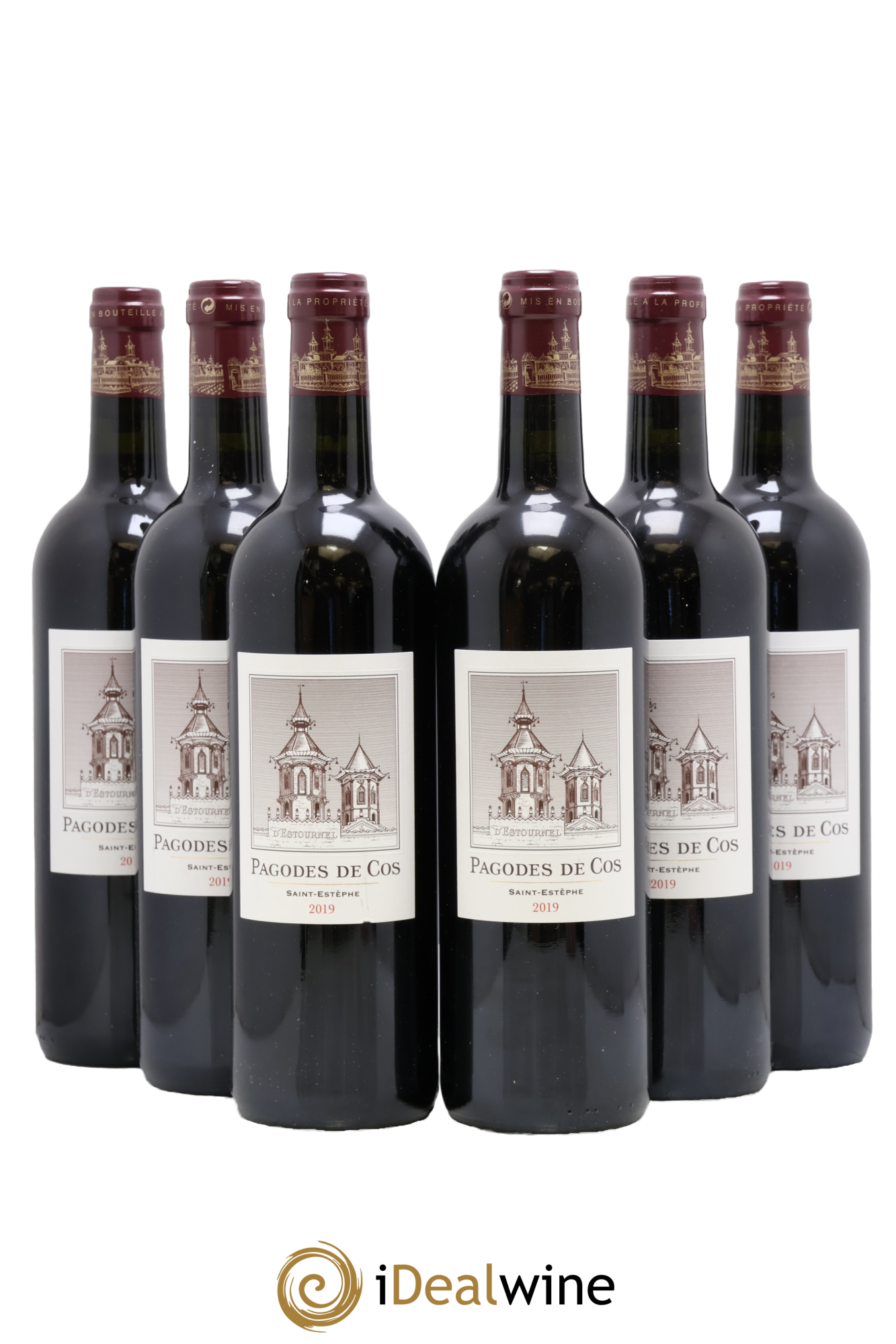 Les Pagodes de Cos Second Vin 2019 - Lotto di 6 bottiglie - 0