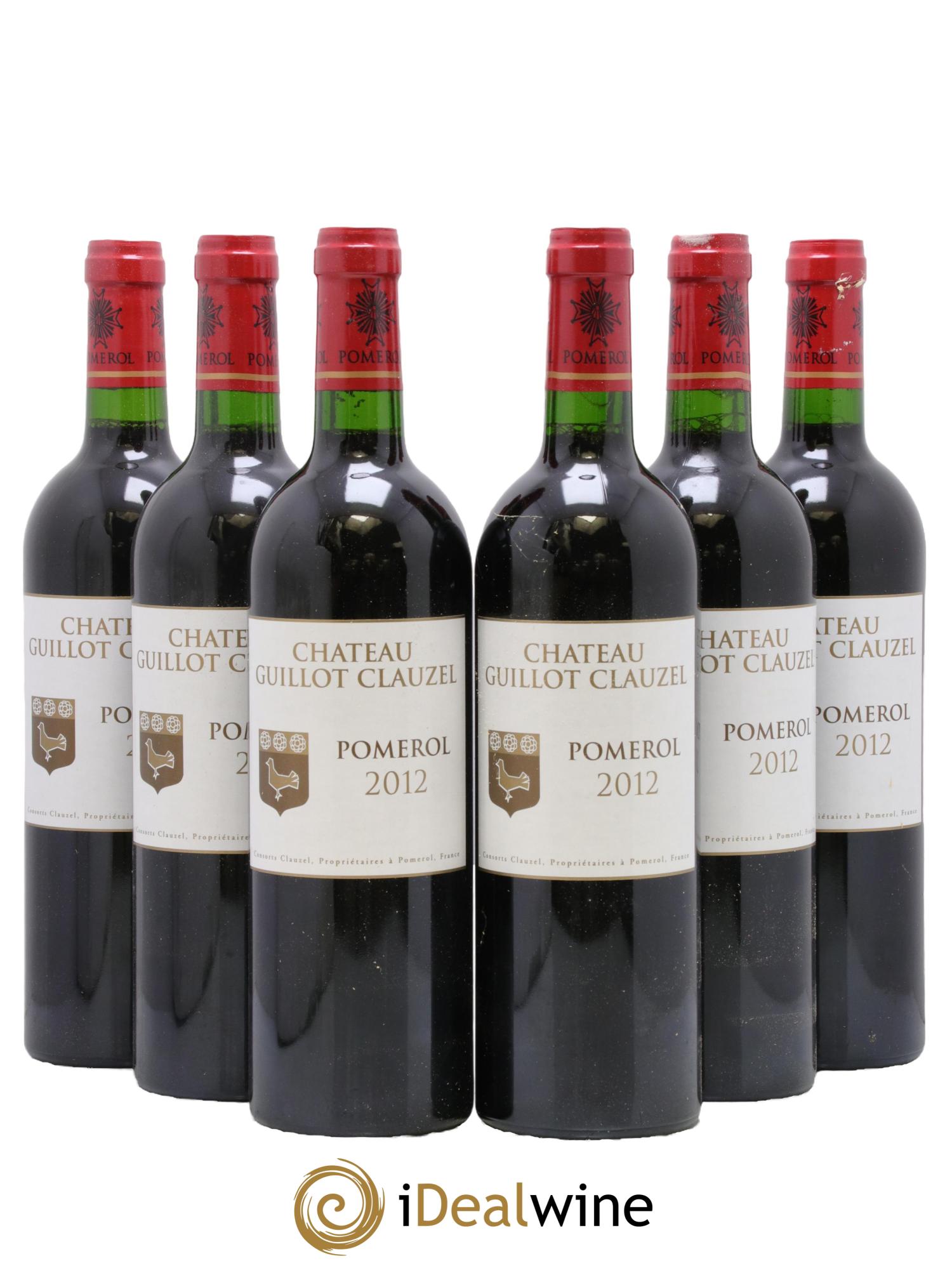 Château Guillot Clauzel 2012 - Lotto di 6 bottiglie - 0