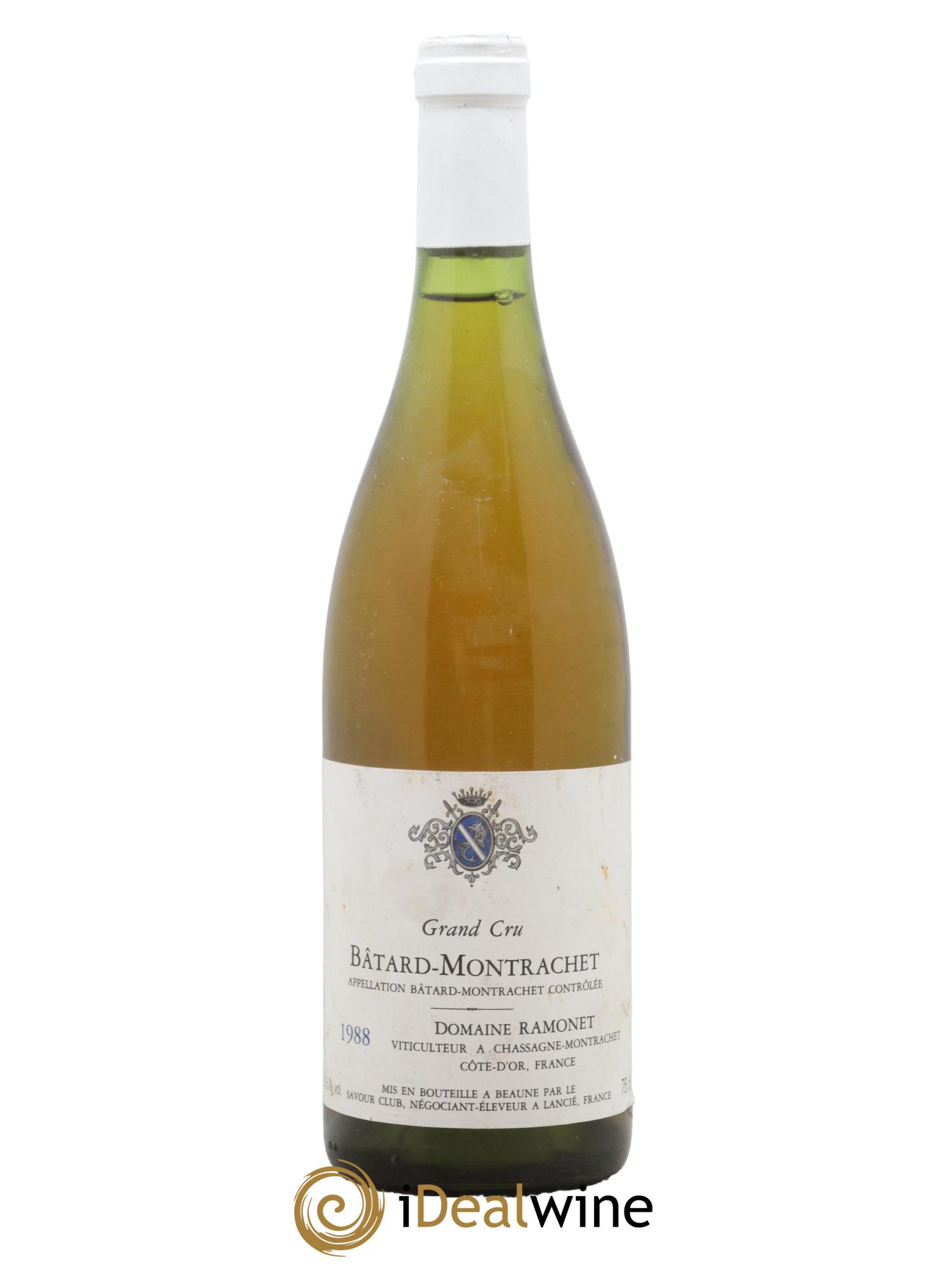 Bâtard-Montrachet Grand Cru Ramonet (Domaine) 1988 - Lot de 1 bouteille - 0