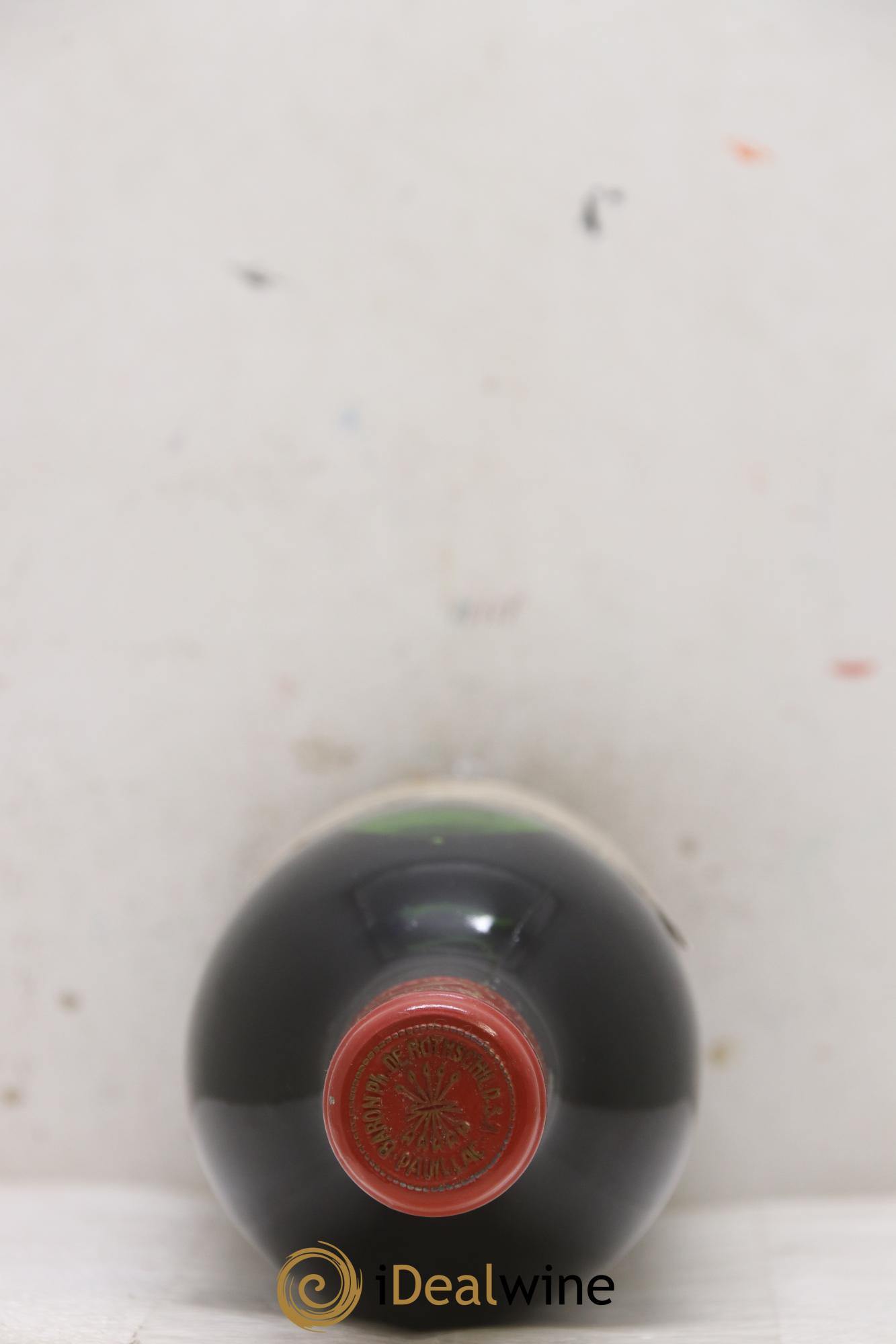 Château Mouton Rothschild 1er Grand Cru Classé 1986 - Lot de 1 bouteille - 1