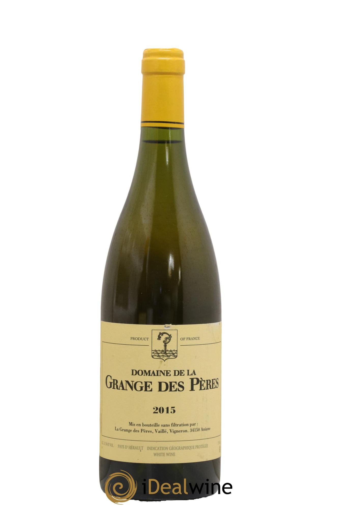 Pays d'Hérault Grange des Pères Laurent Vaillé 2015 - Lot de 1 bouteille - 0