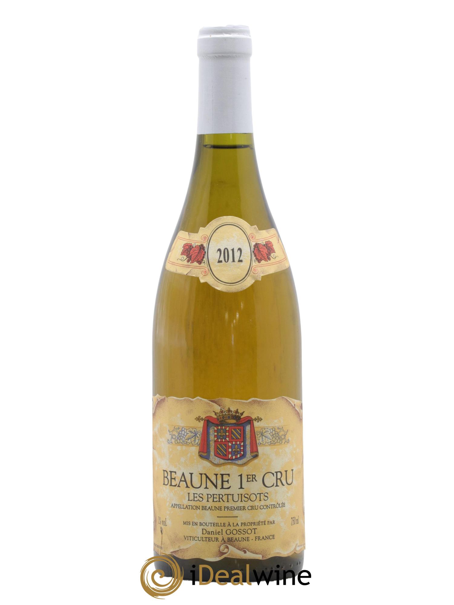 Beaune 1er Cru Les Pertuisots Domaine Daniel Gossot 2012 - Lot of 1 bottle - 0
