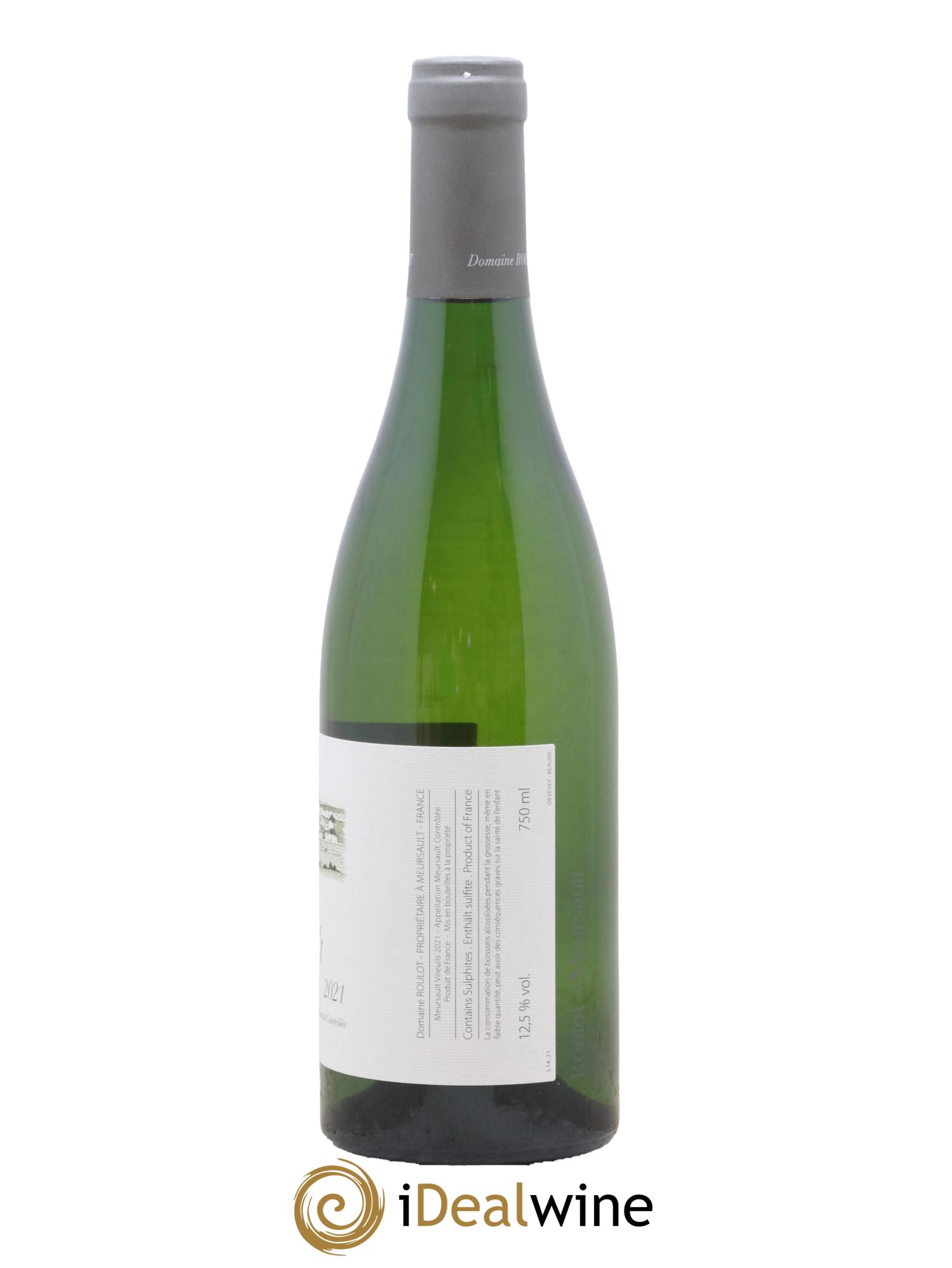 Meursault Les Vireuils Roulot (Domaine) 2021 - Lot de 1 bouteille - 1