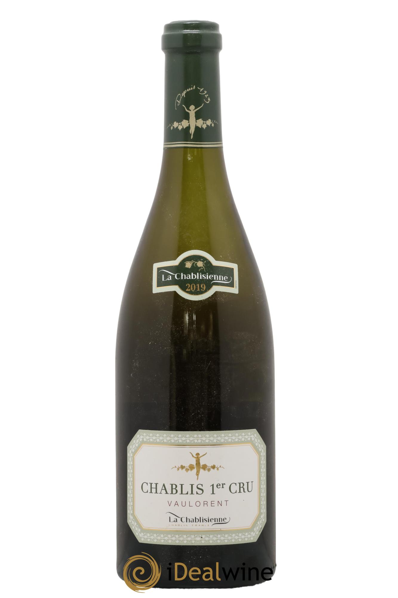 Chablis 1er Cru Vaulorent La Chablisienne 2019 - Lot de 1 bouteille - 0