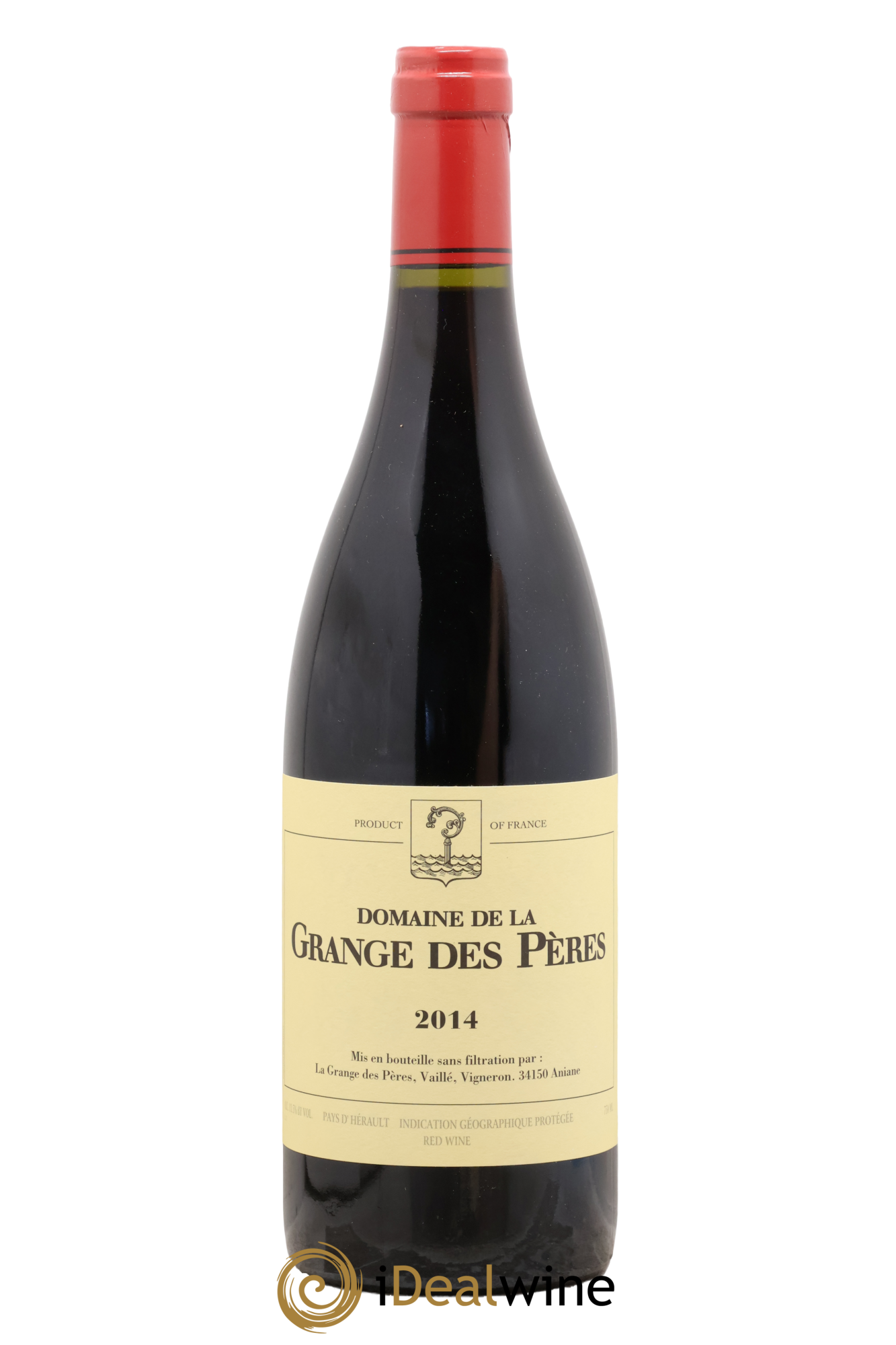Pays d'Hérault Grange des Pères Laurent Vaillé 2014 - Lotto di 1 bottiglia - 0