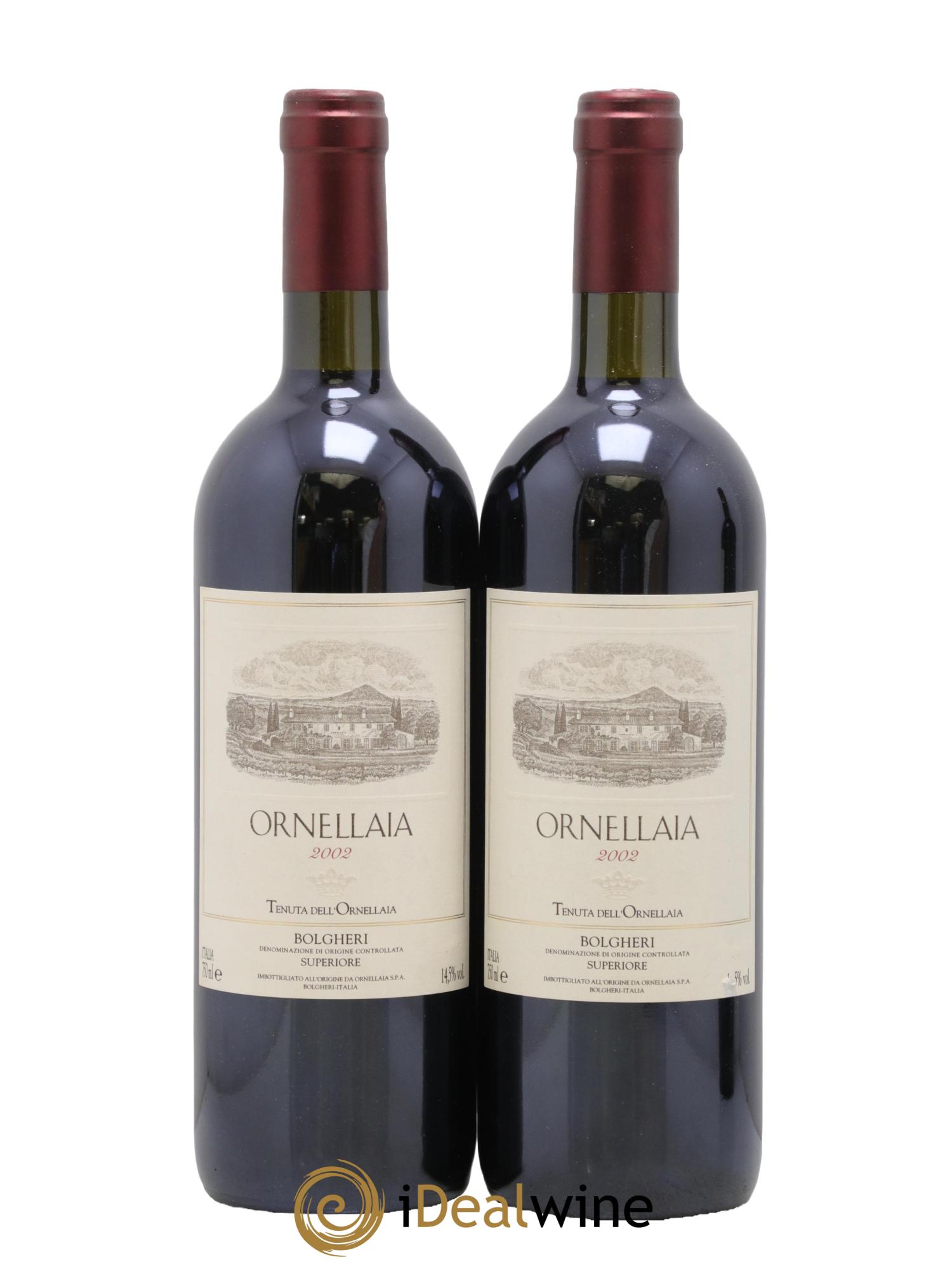 Bolgheri DOC Ornellaia Collezione 2000-2003 Tenuta Dell'Ornellaia - Frescobaldi - Lot of 7 bottles - 5