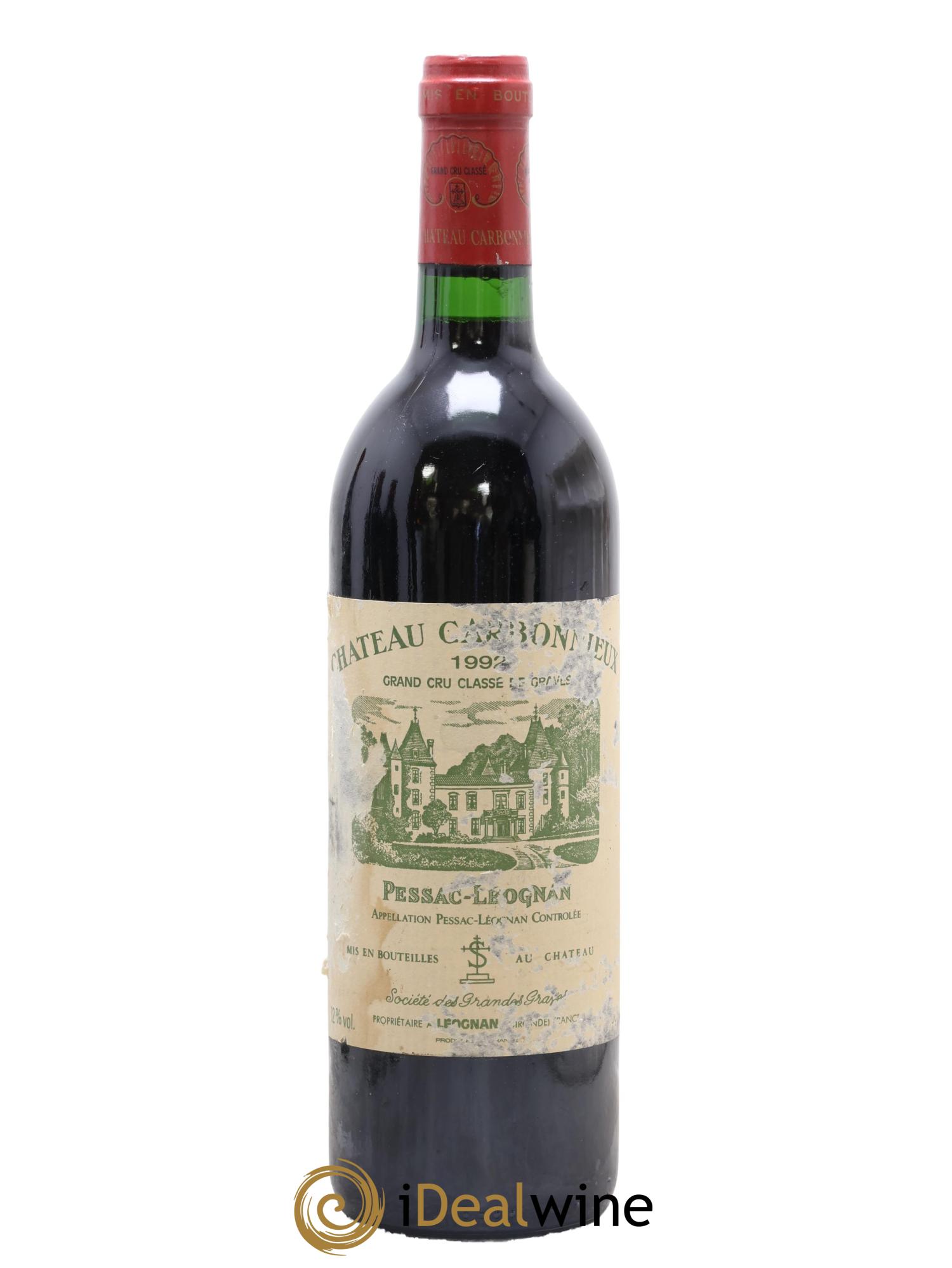 Château Carbonnieux Cru Classé de Graves 1992 - Lot de 1 bouteille - 0