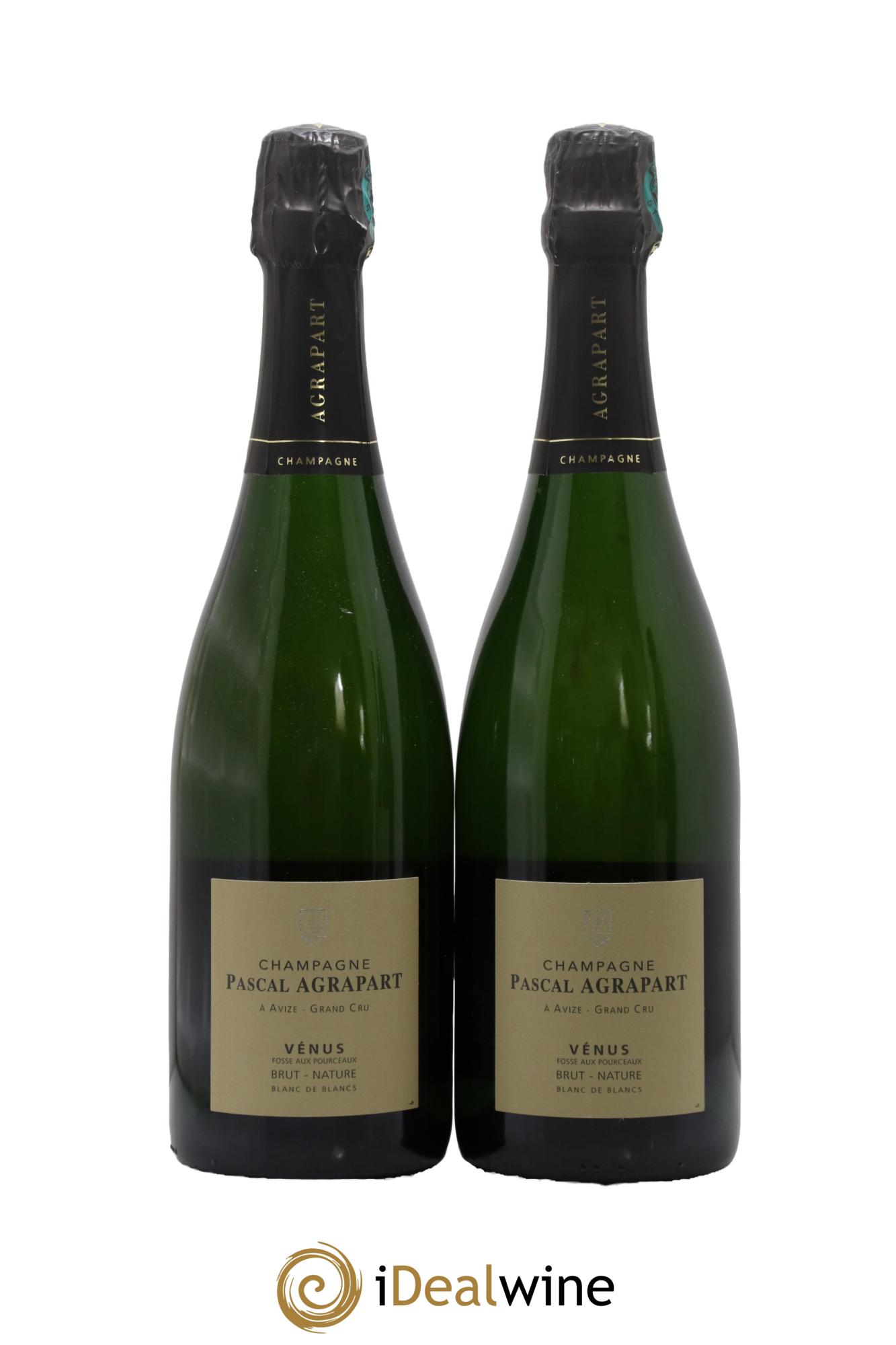 Vénus Blanc de Blancs Brut Nature Pascal Agrapart 2012 - Posten von 2 Flaschen - 0