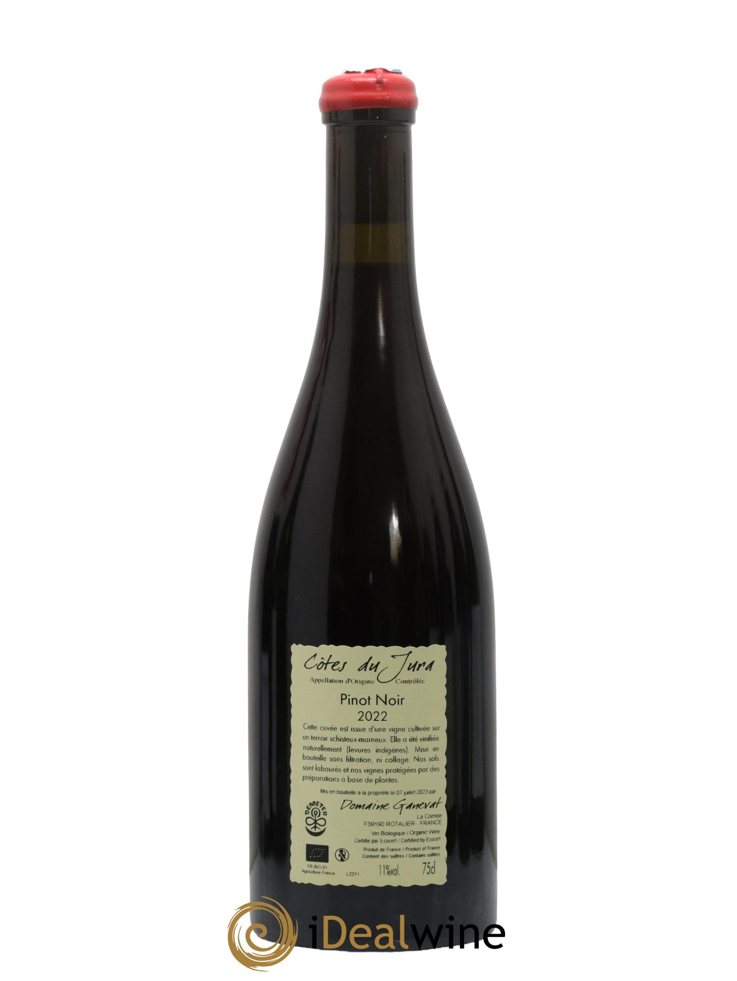 Côtes du Jura Pinot Noir En Billat  Jean-François Ganevat (Domaine) 2022 - Lotto di 1 bottiglia - 1